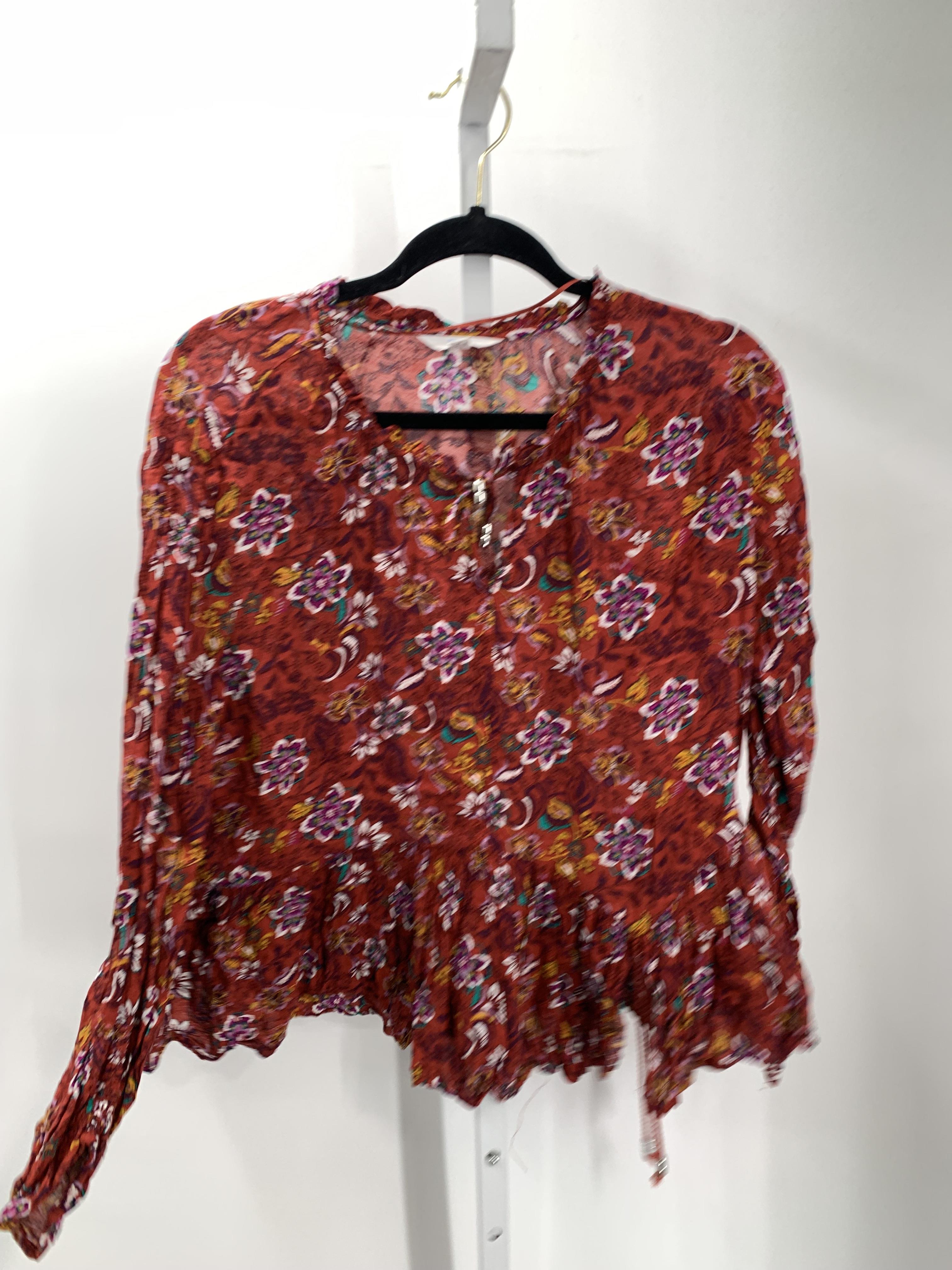 Time and Tru Size Large Misses Long Sleeve Shirt