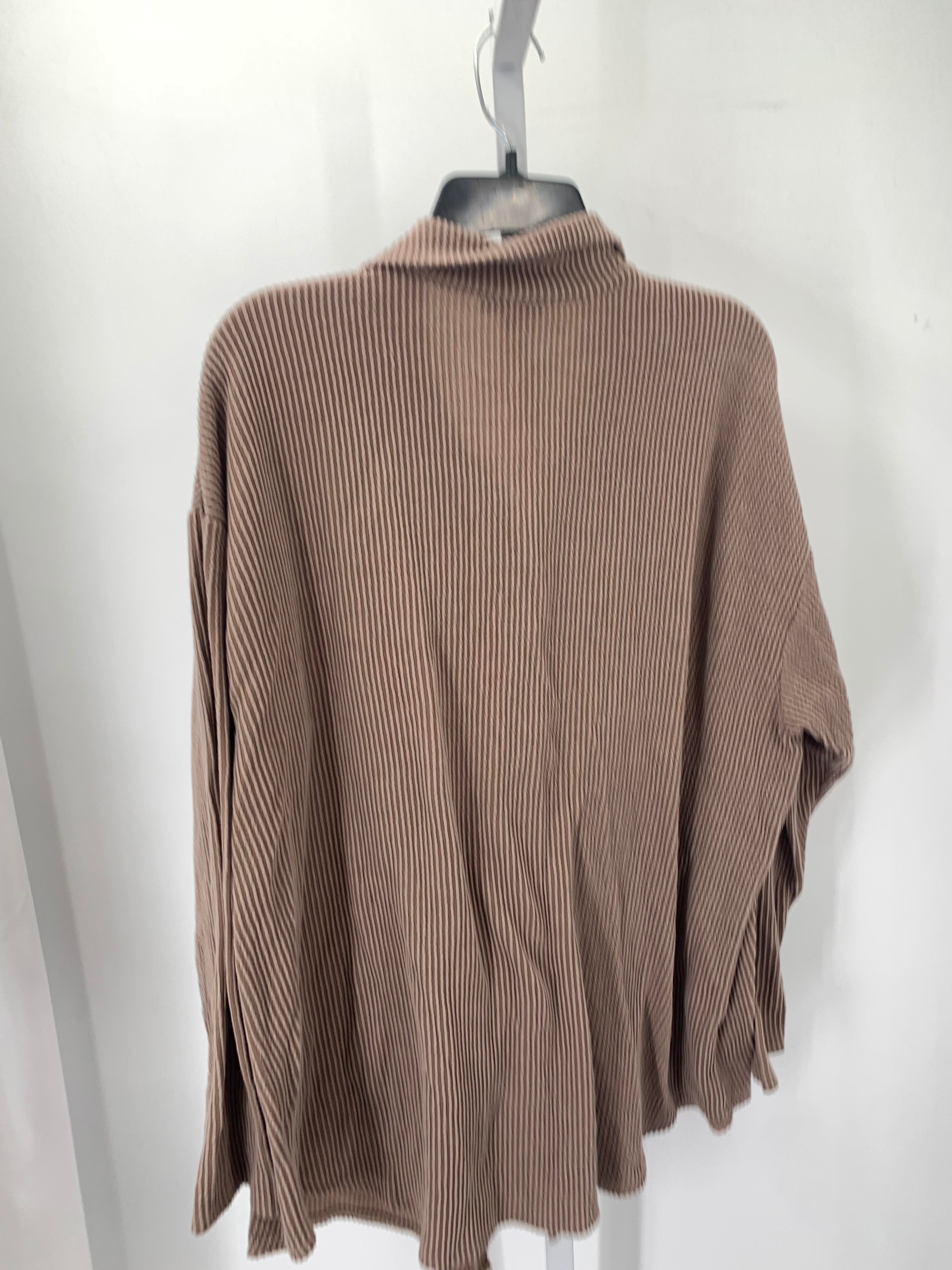 Size Extra Large Juniors Long Sleeve Shirt