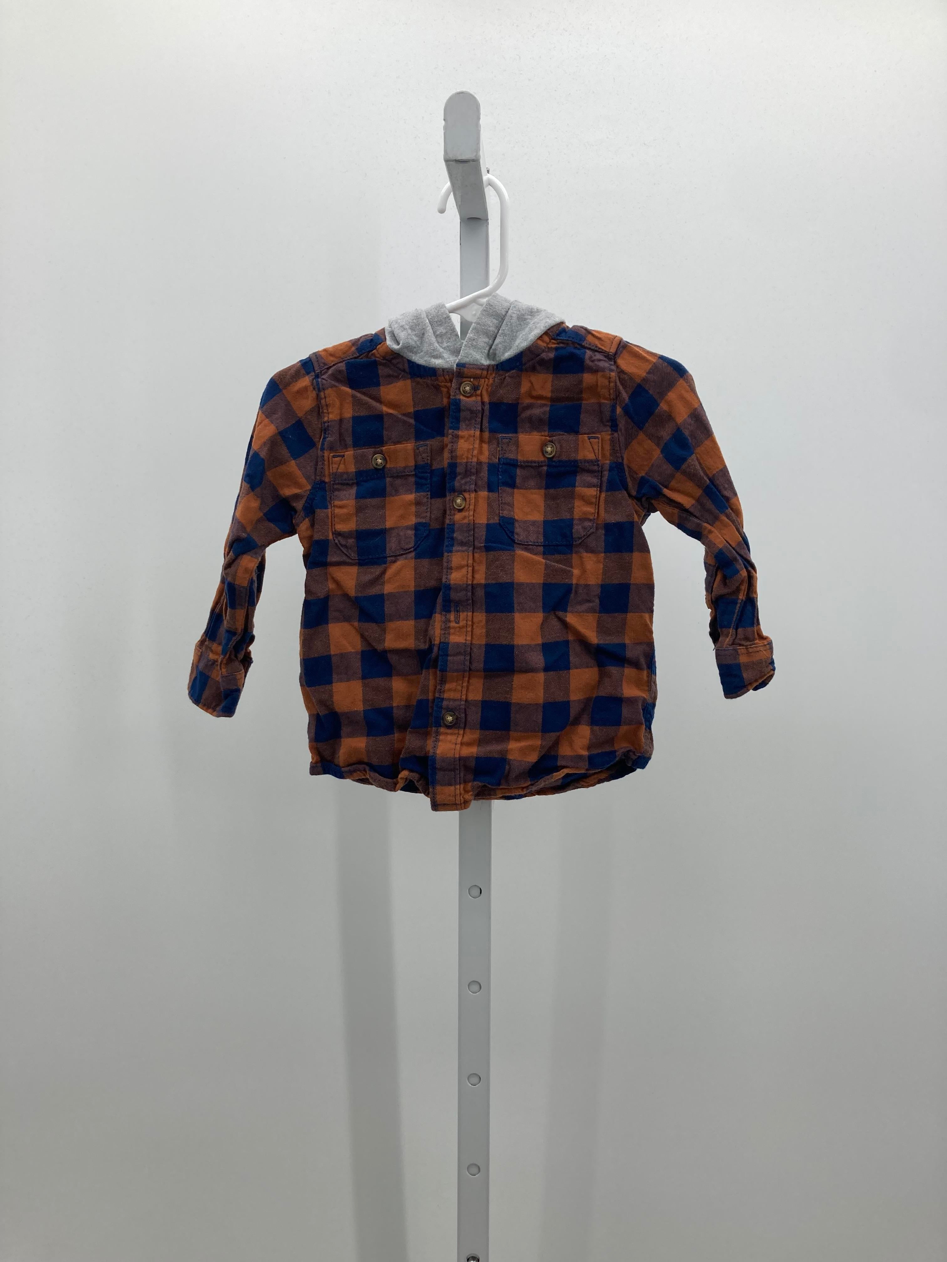 BLUE PLAID HOODED