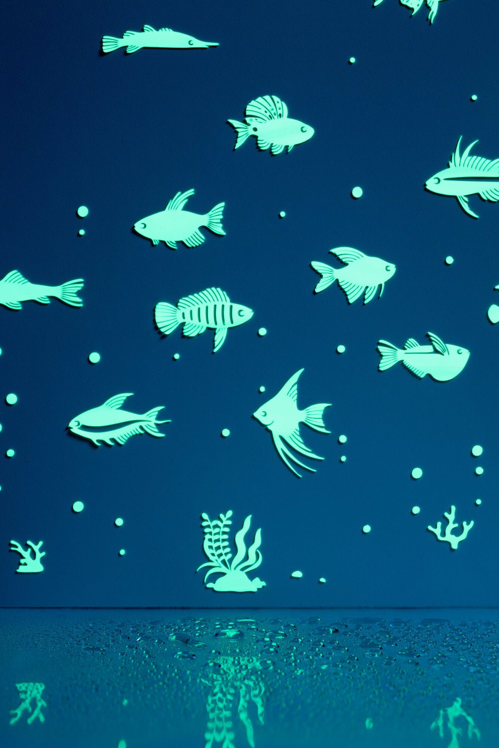 New GloPlay Tropical Fish Stickers