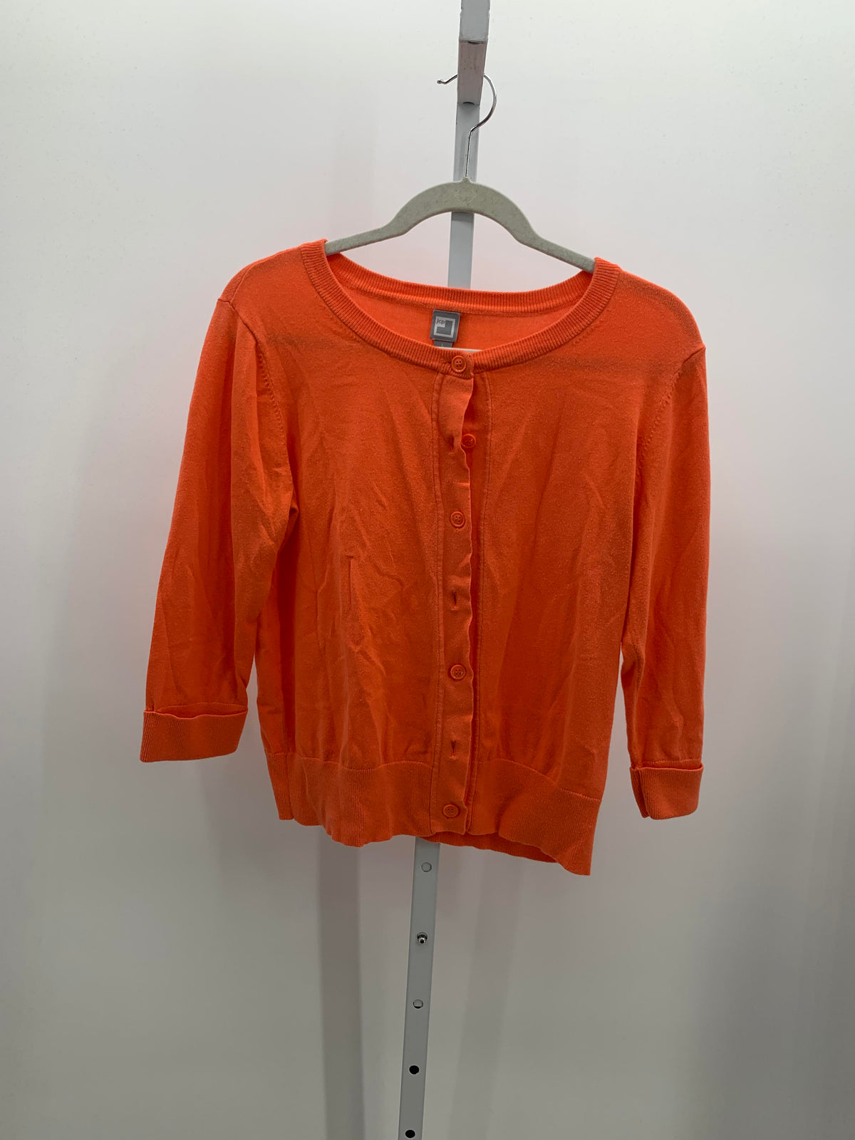 JCP Size Large Misses 3/4 Sleeve Sweater