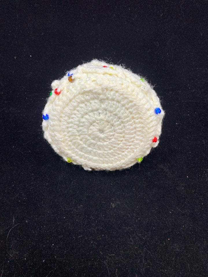 CROCHET CHRISTMAS TREE W/GEMS.