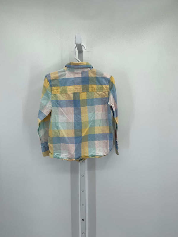 YELLOW PLAID BUTTON DOWN