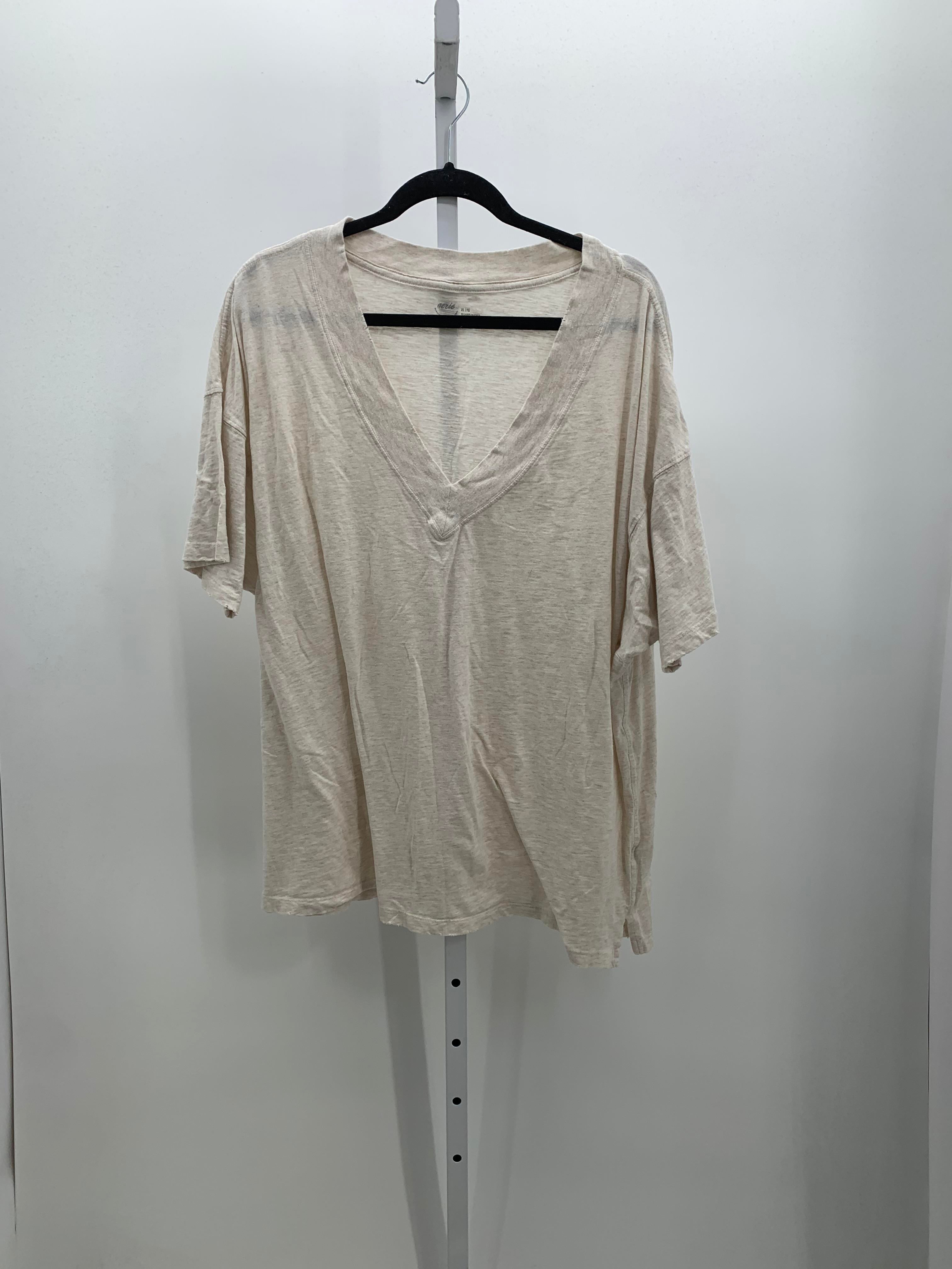 Aerie Size Extra Large Juniors Short Sleeve Shirt