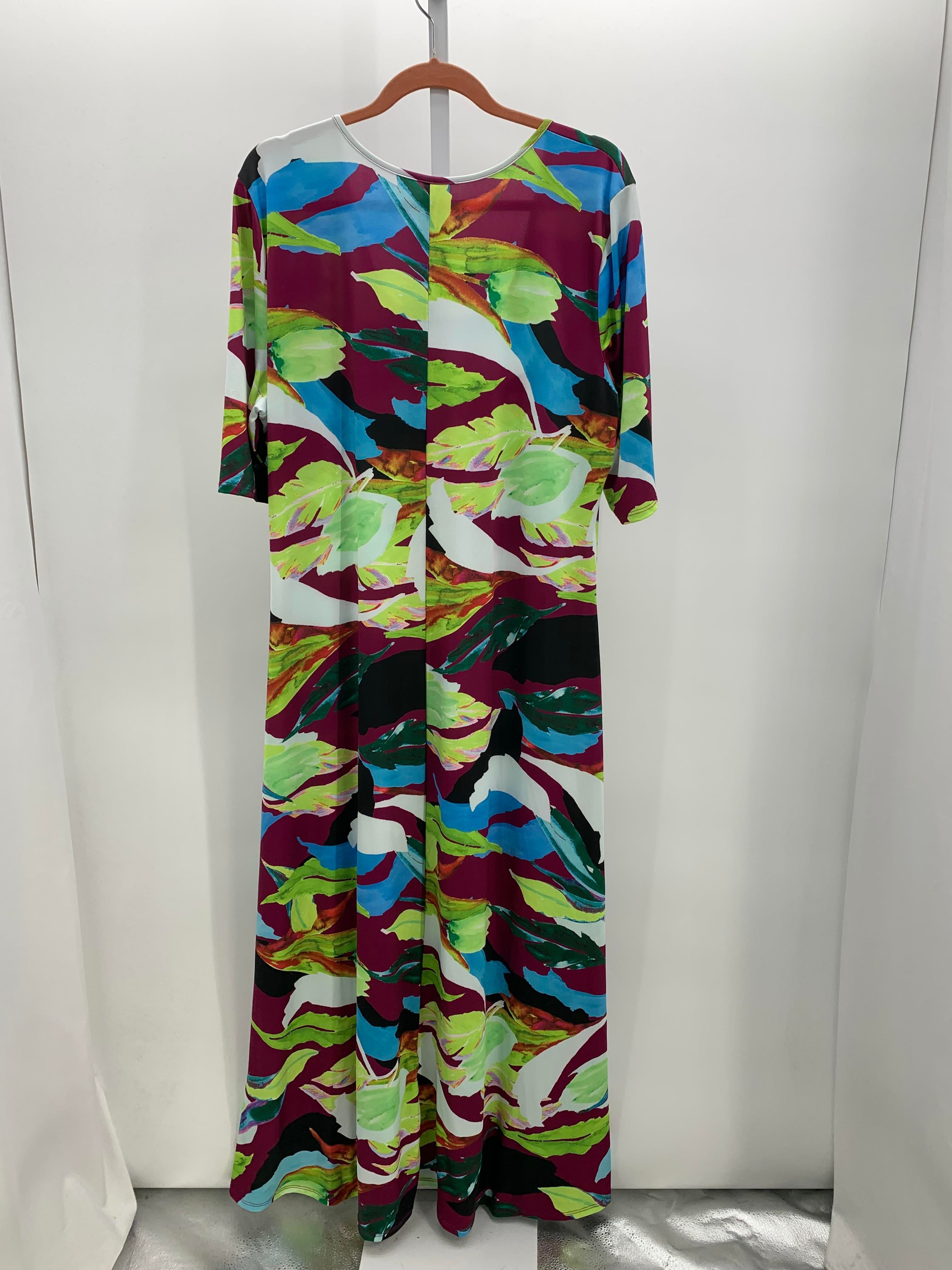 Size 2X Womens Short Sleeve Dress