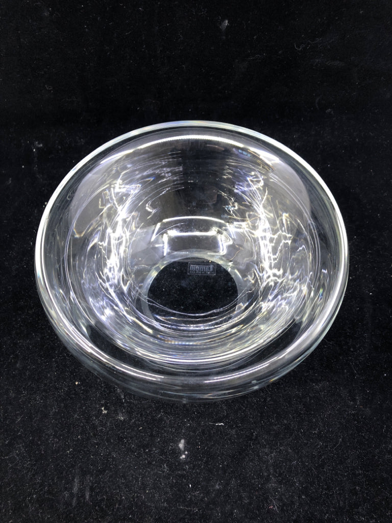 CLEAR GLASS INSIDE OUT BOWL TARNOW.