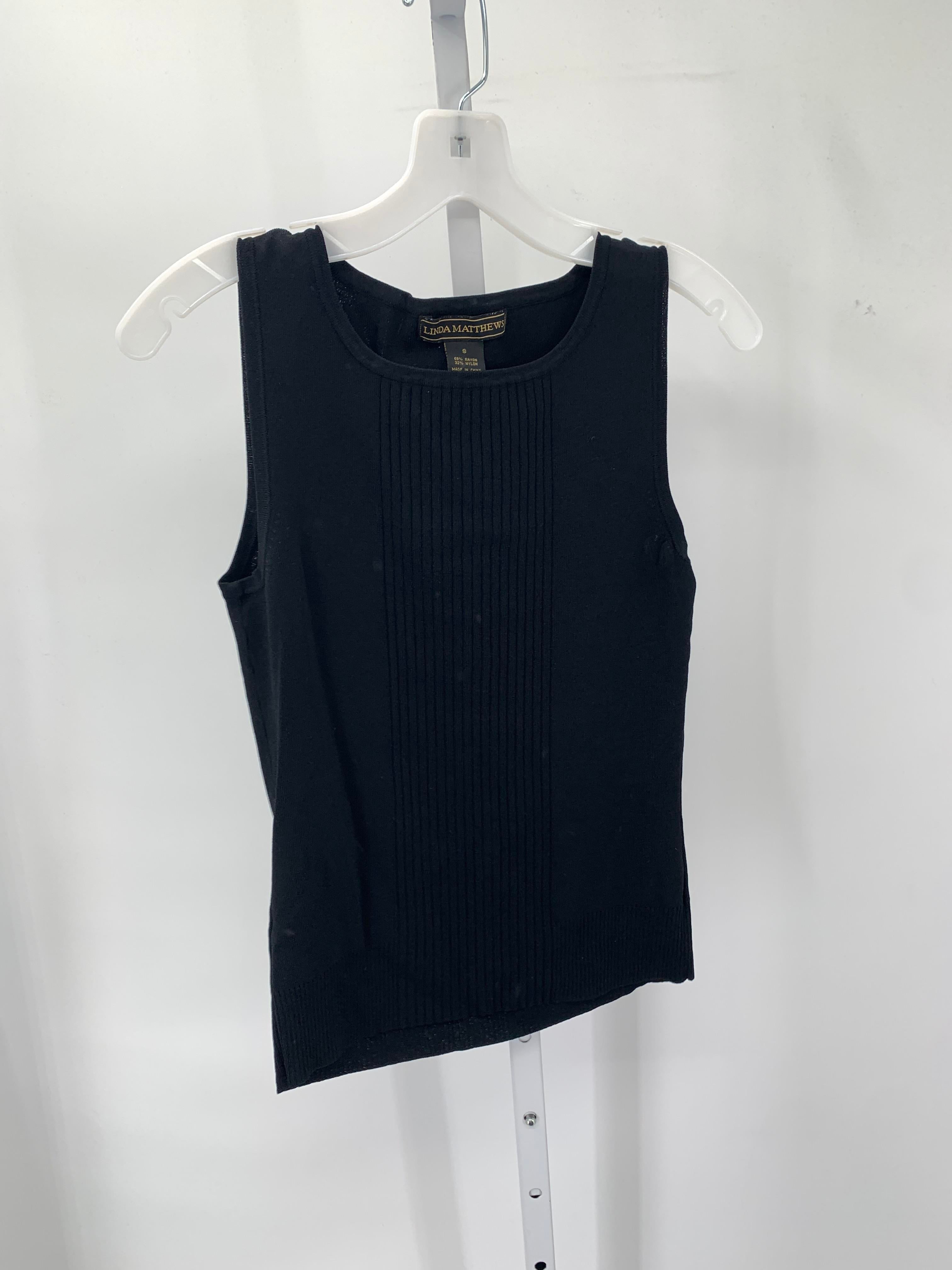 Linda Matthews Size Small Misses Sleeveless Sweater