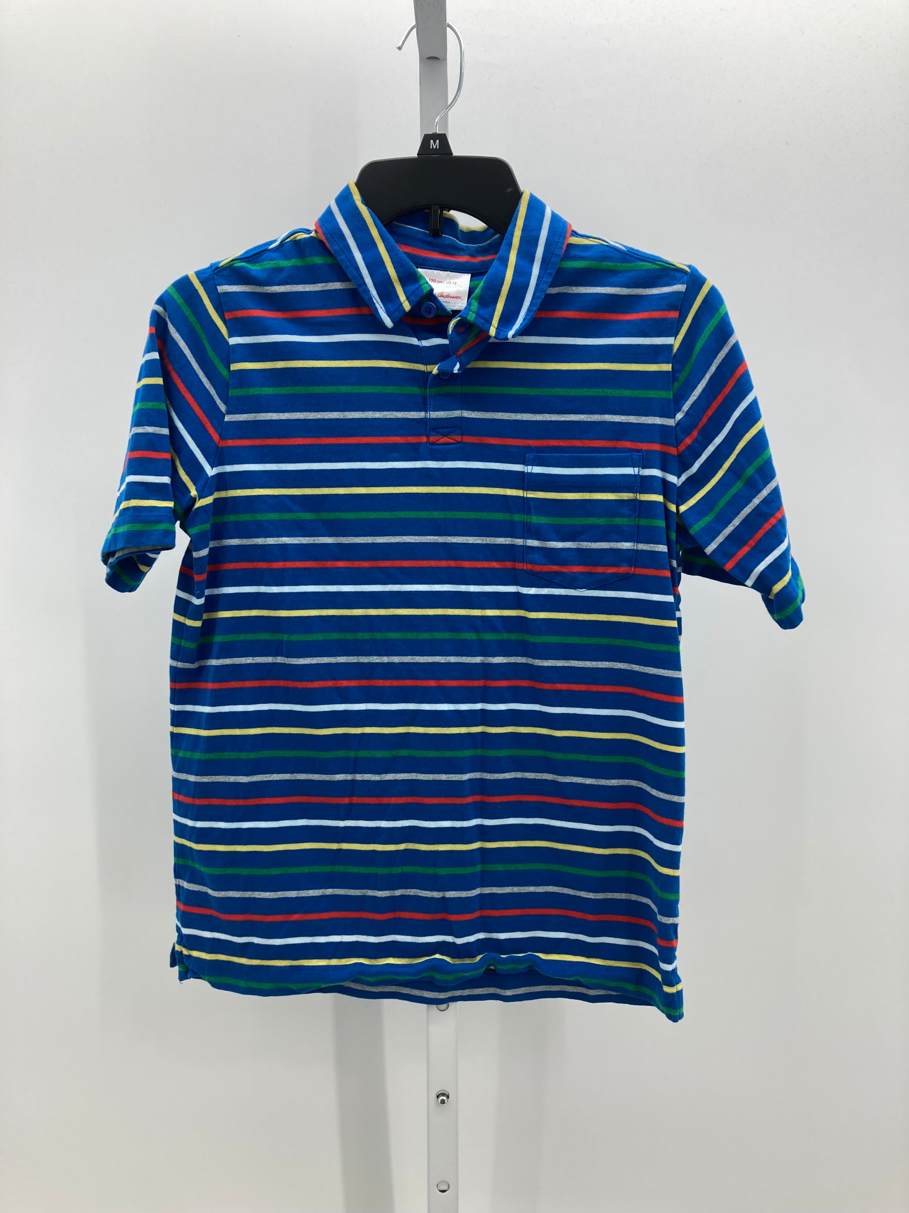 STRIPES KNIT POLO.