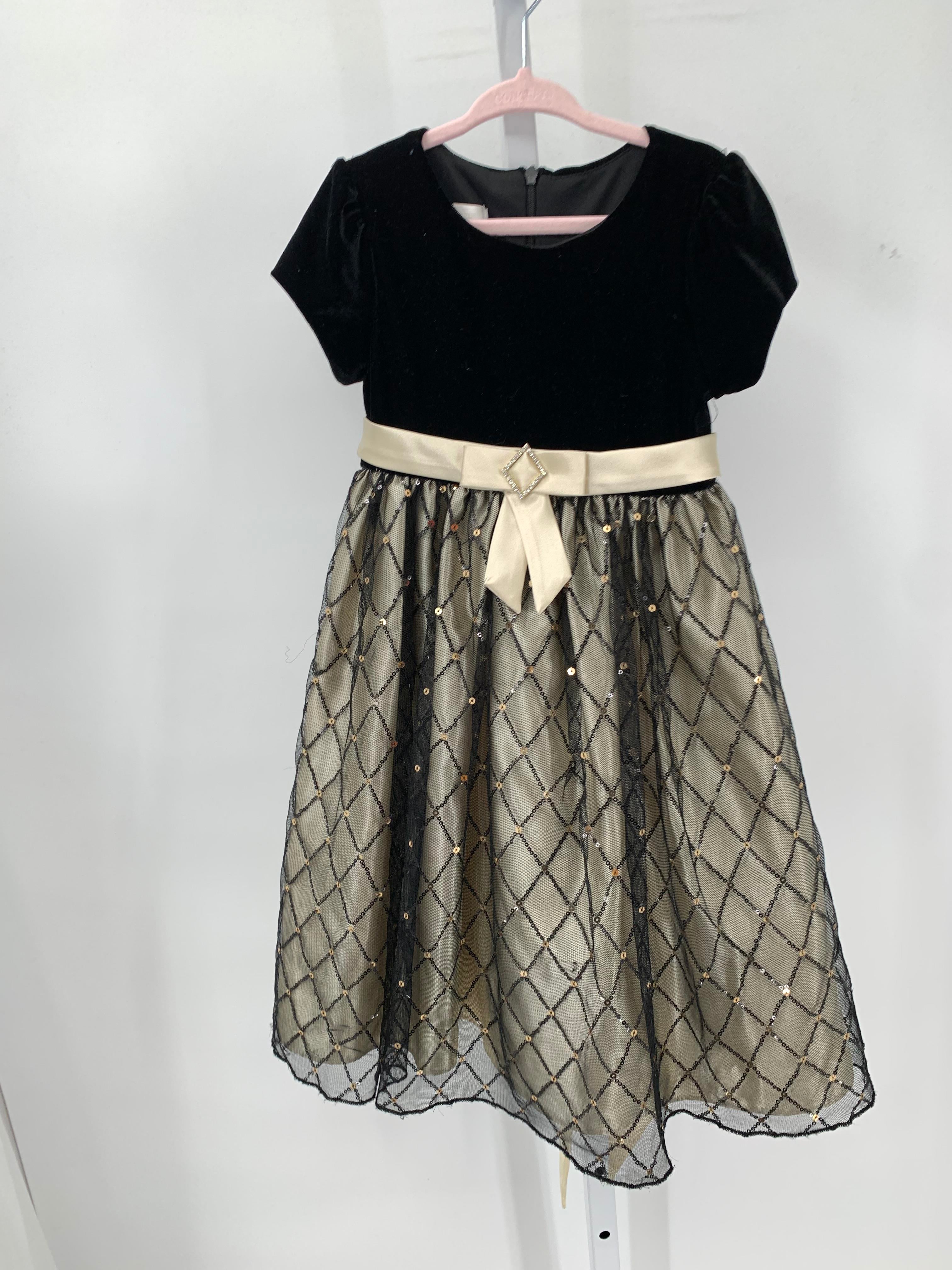 Cinderella Size 4T Girls Short Sleeve Dress