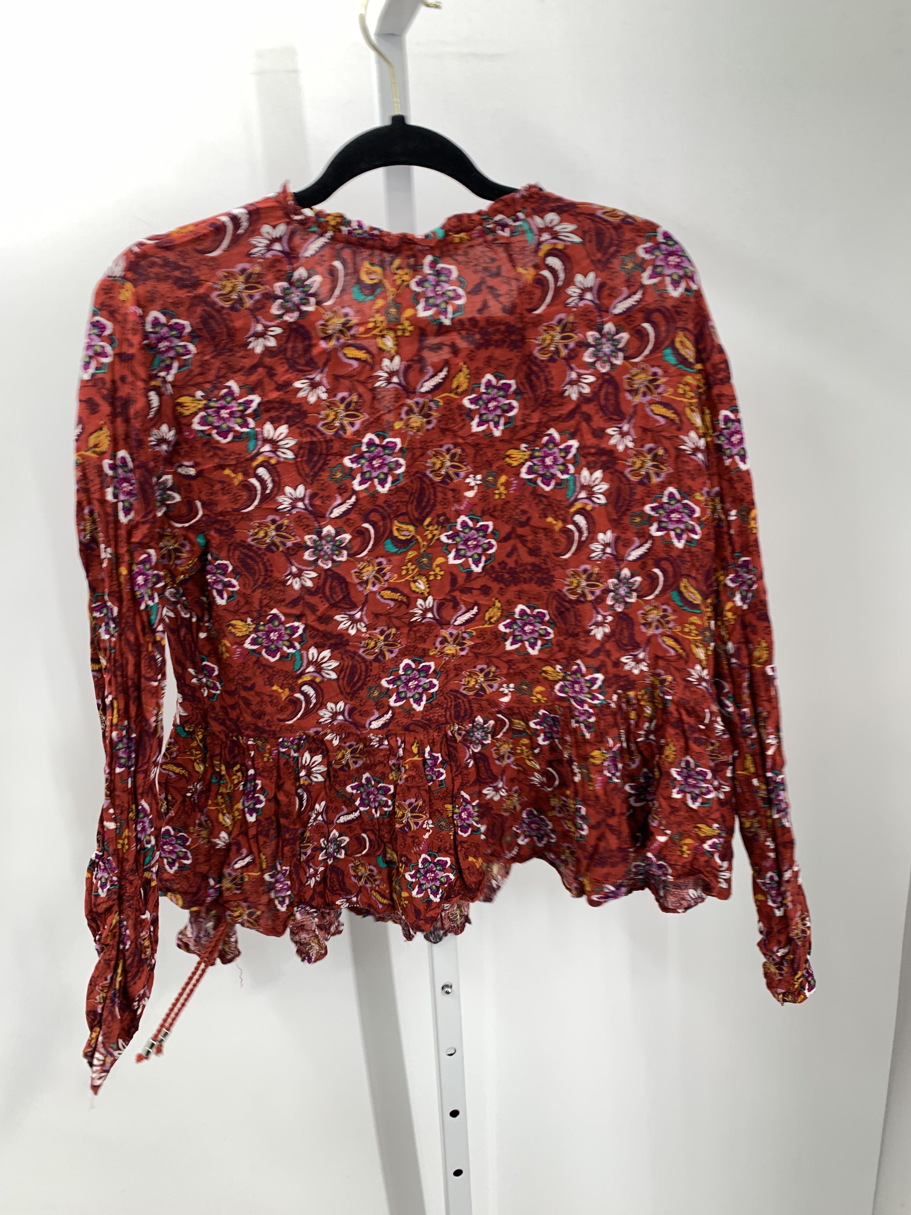 Time and Tru Size Large Misses Long Sleeve Shirt