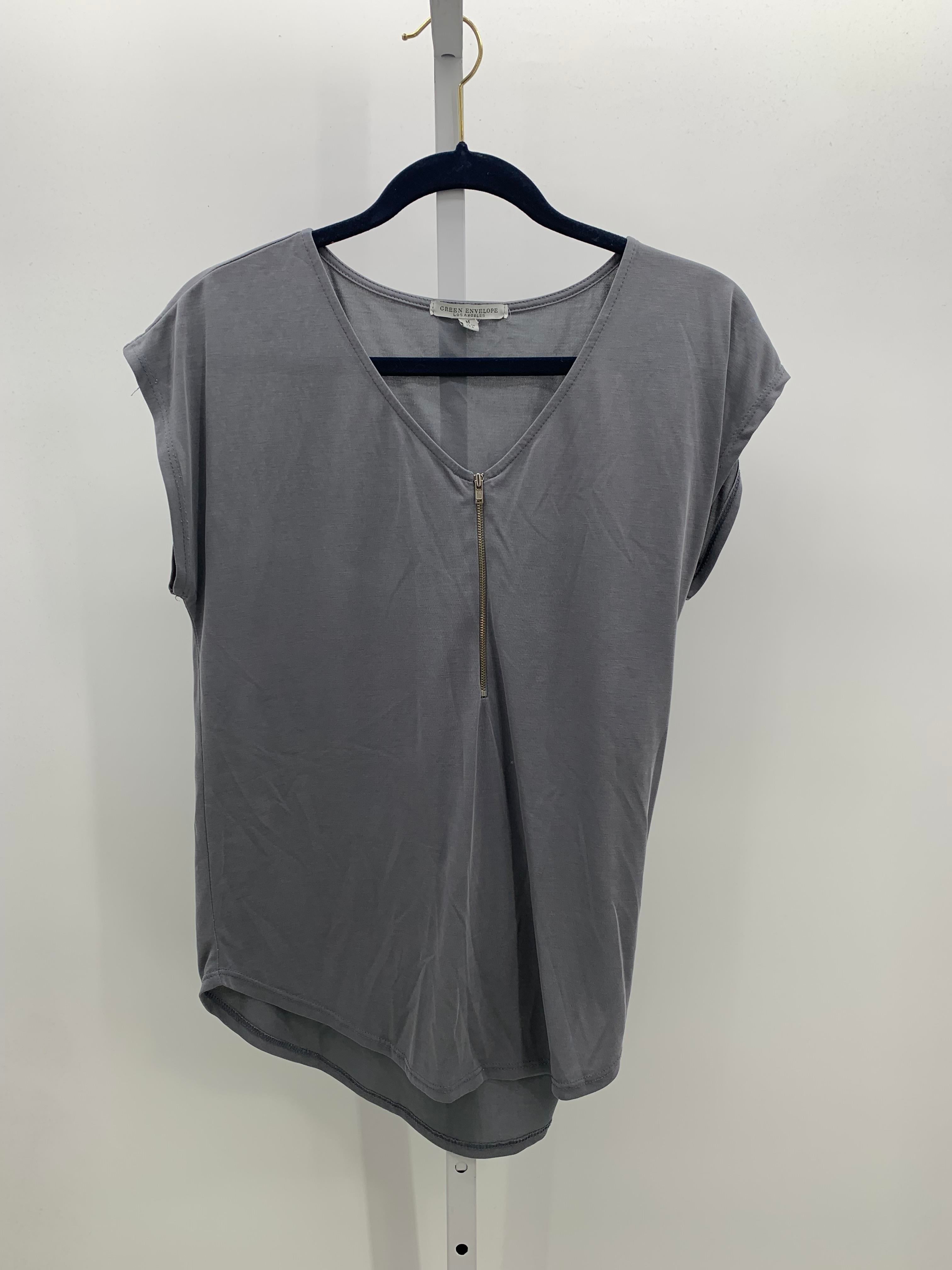 Green Envelope Size Medium Misses Sleeveless Shirt