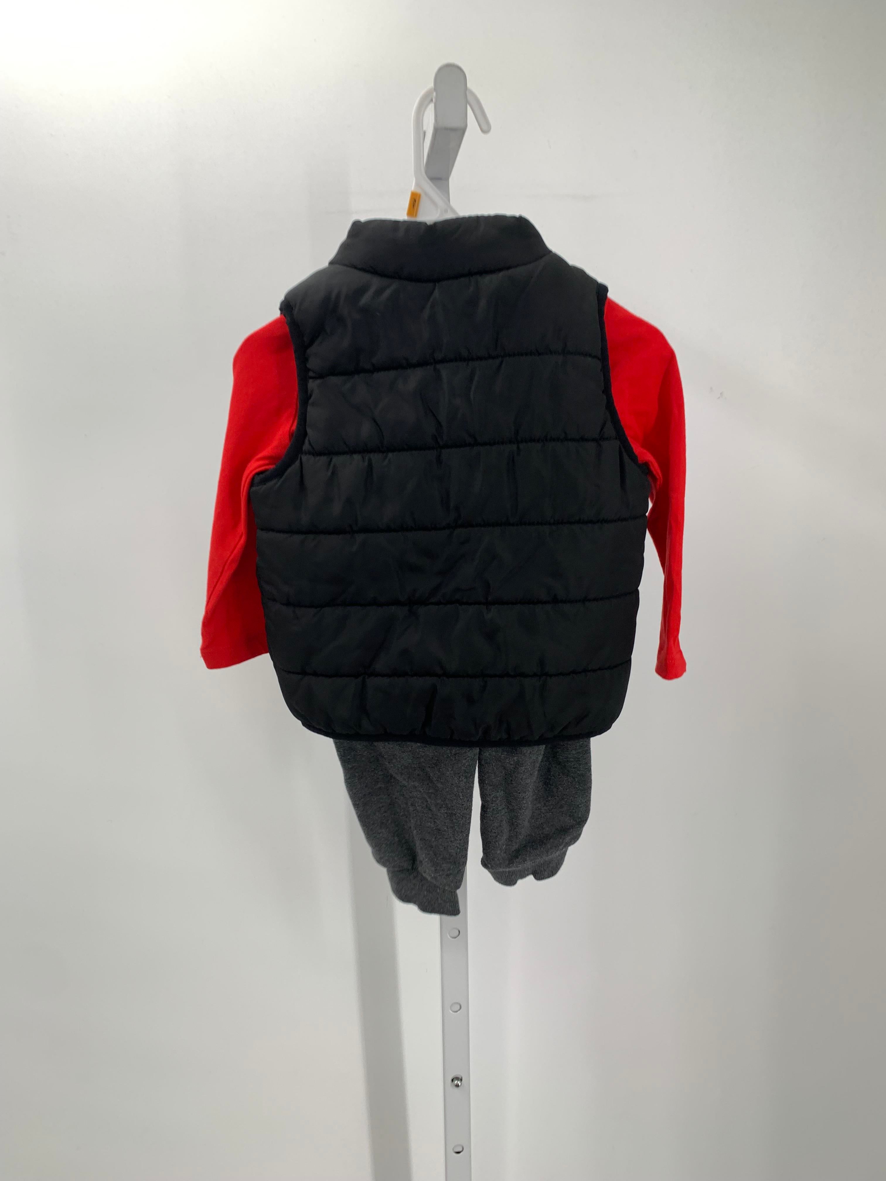 VEST RED SHIRT AND PANTS