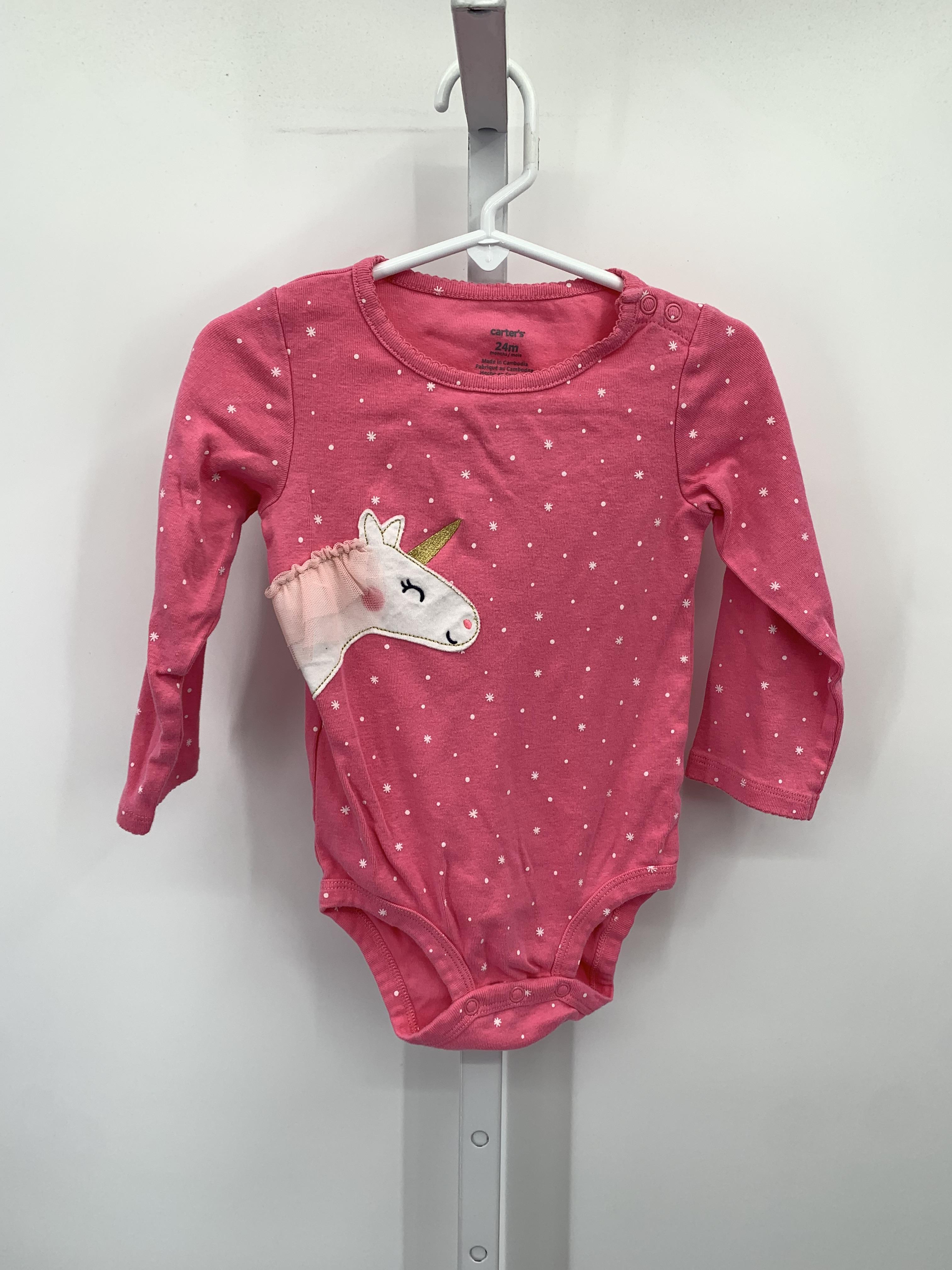 Carters Size 24 Months Girls Long Sleeve Shirt