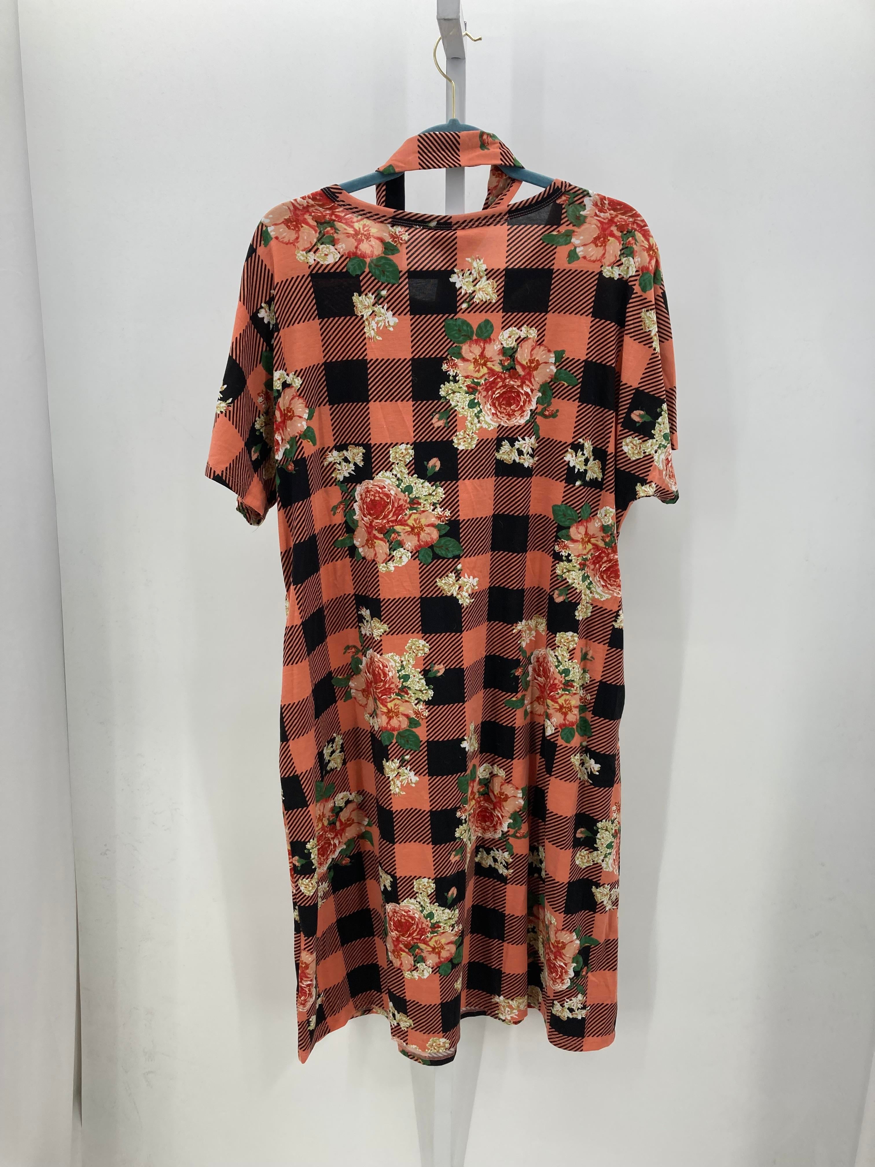 Lularoe Size 2X Womens Short Sleeve Dress