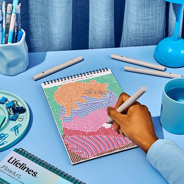 New FlowArt® - Dot-By-Letter, Snowed In
