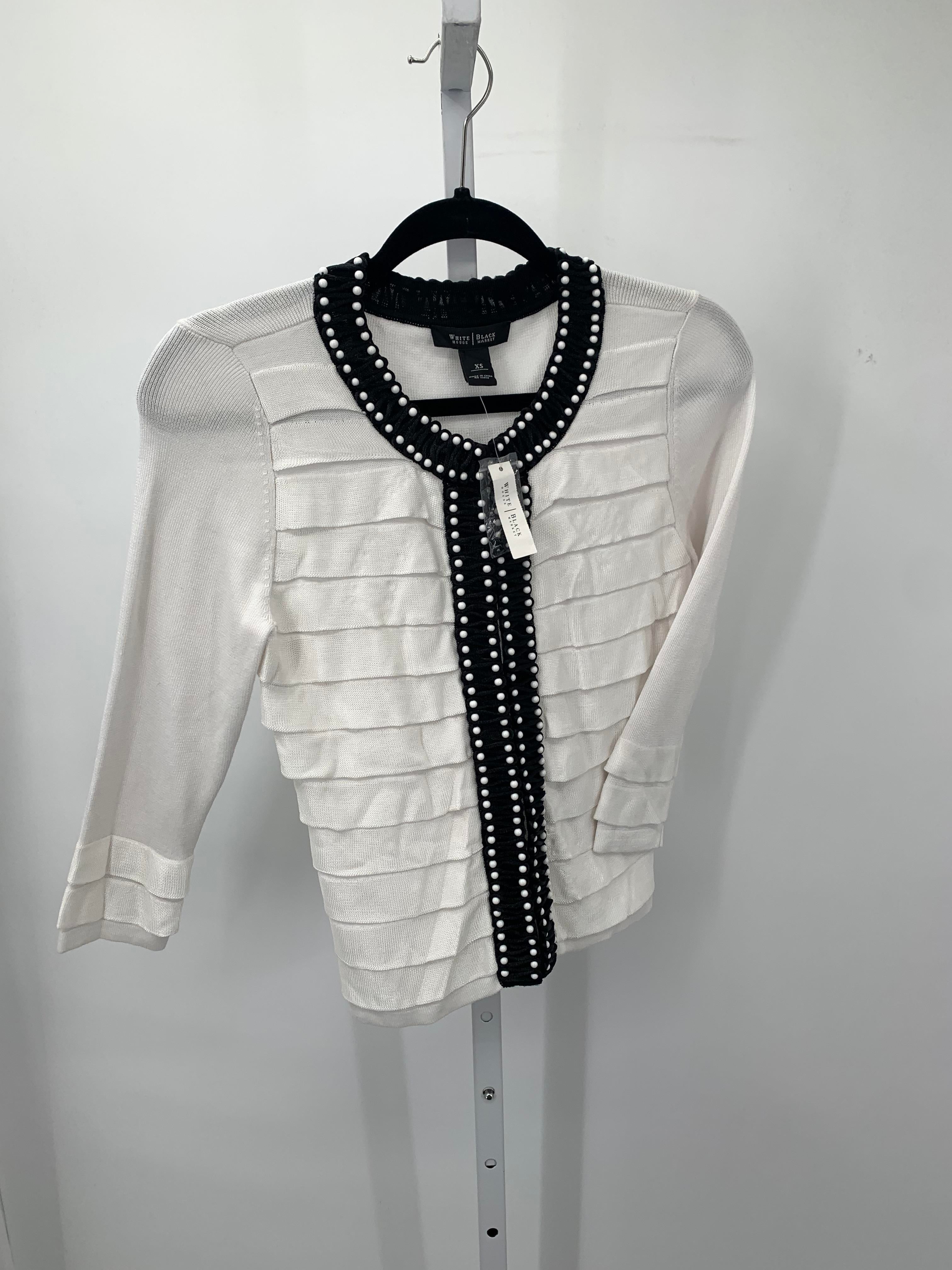White House Black Size X Small Misses Long Slv Sweater