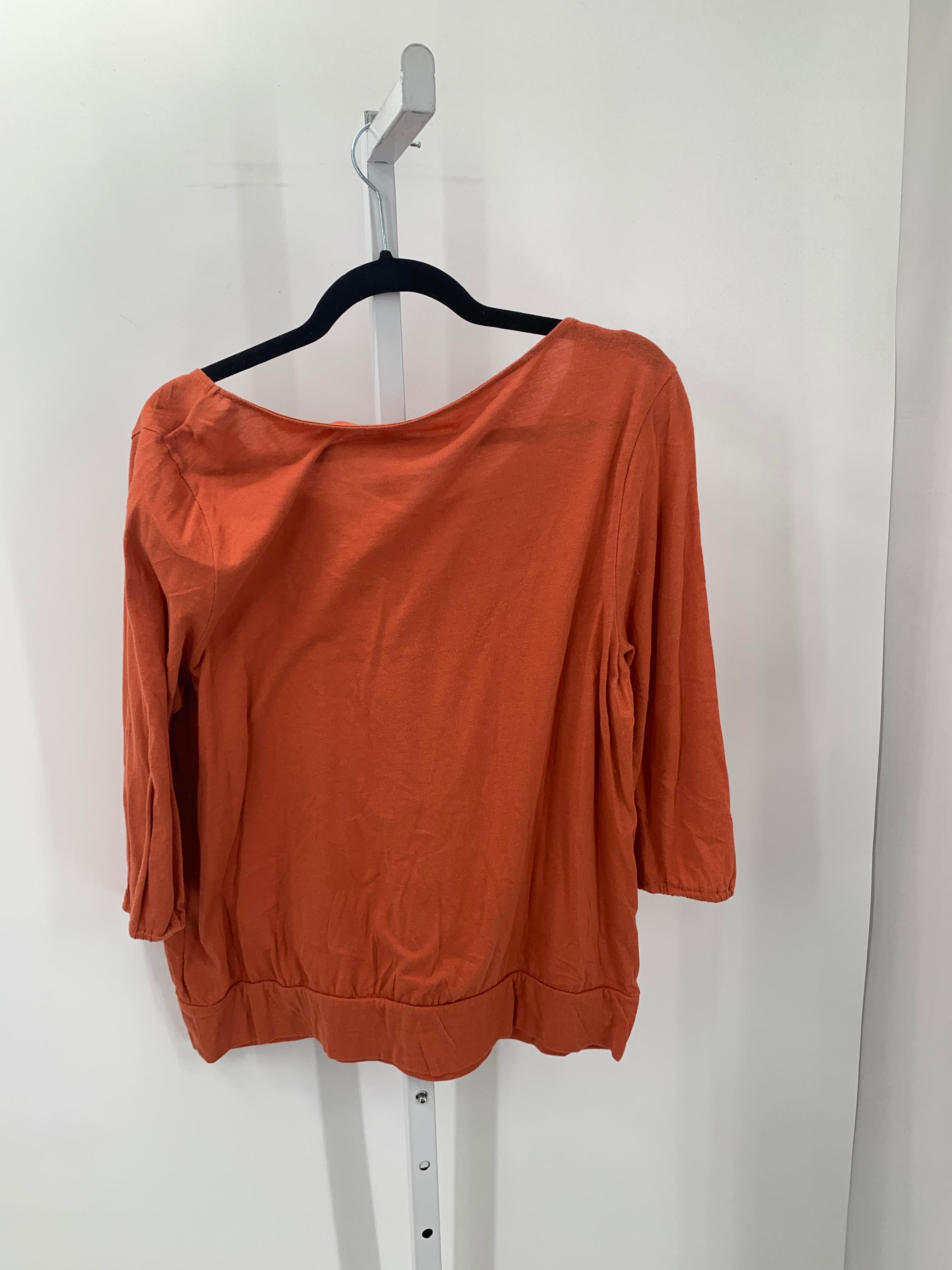 Sonoma Size Large Misses 3/4 Sleeve Shirt