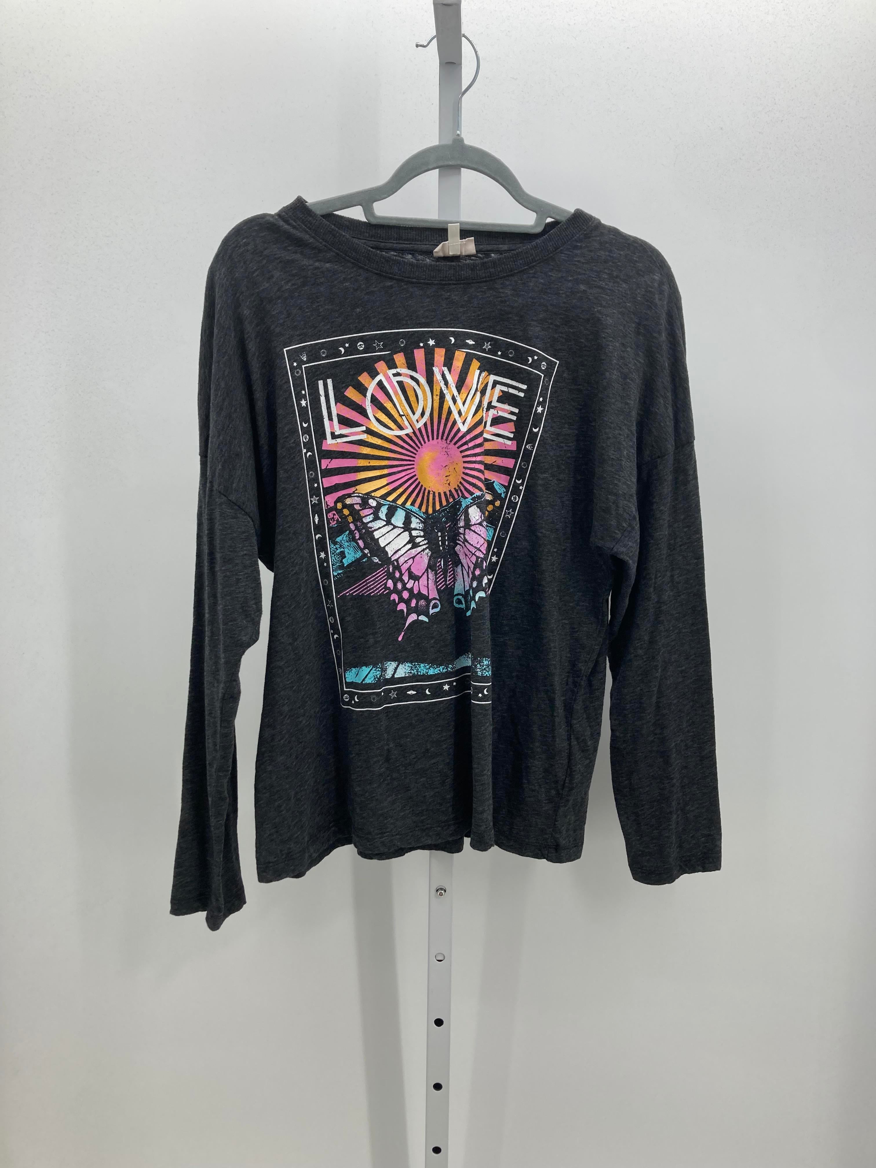 Self Esteem Size 20.5 Girls Long Sleeve Shirt