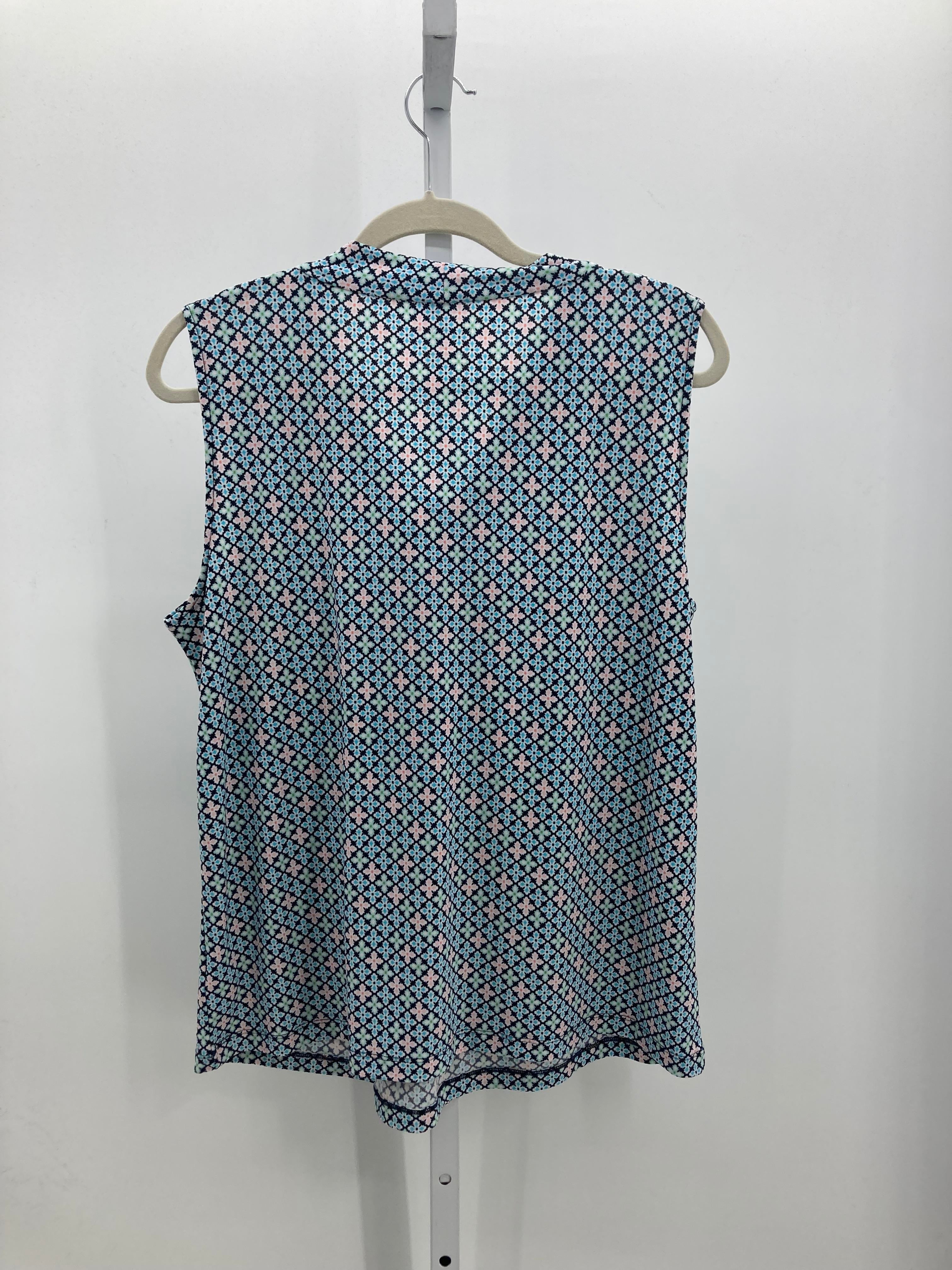 Talbots Size 1X Womens Sleeveless Shirt