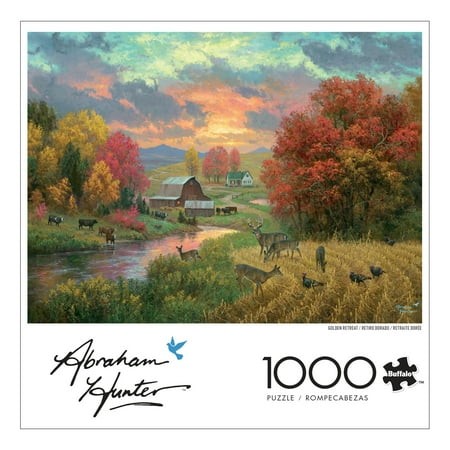 Buffalo Games Golden Retreat 1000-Piece 26.