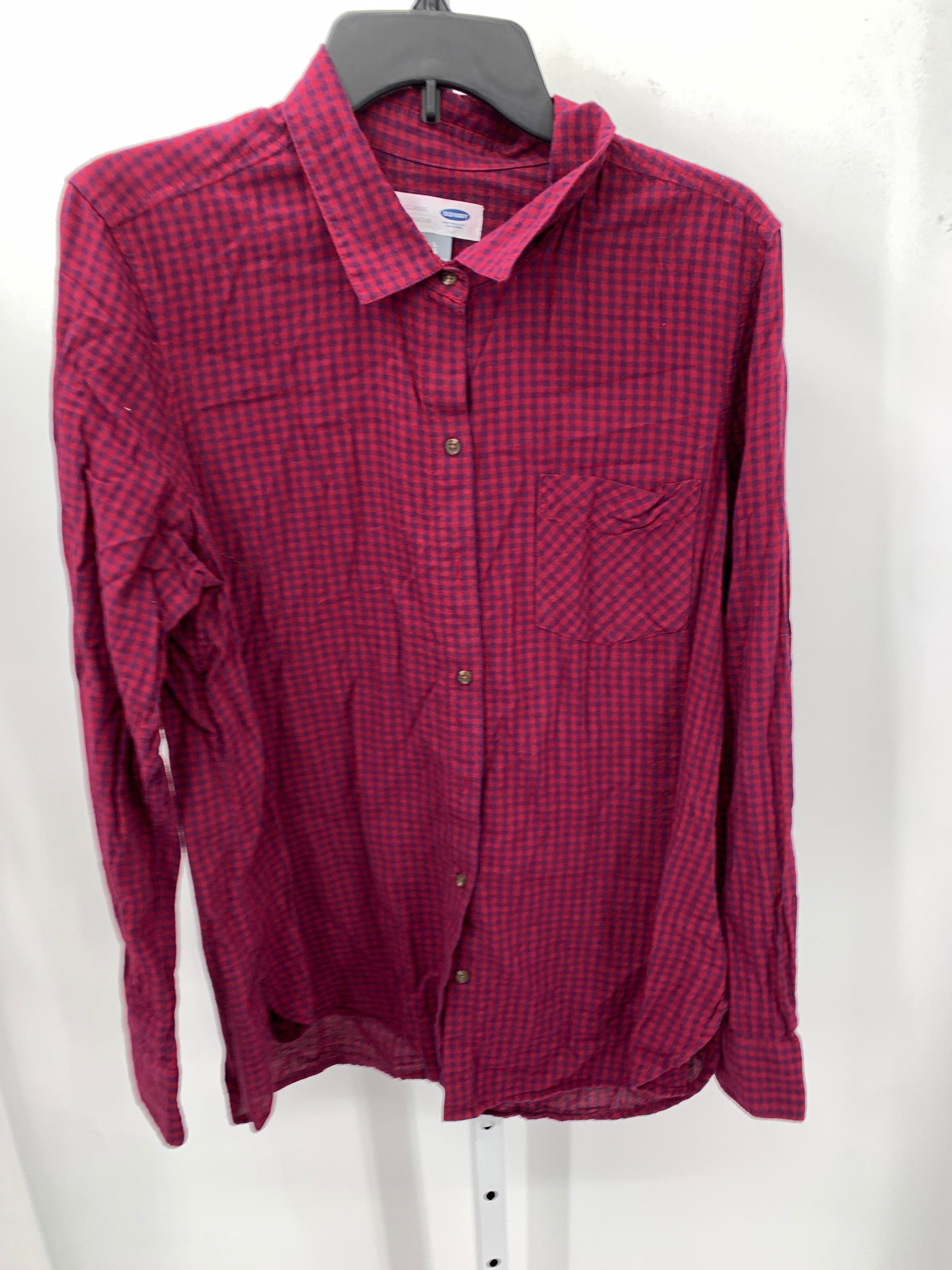 Old Navy Size Large Misses Long Sleeve Shirt