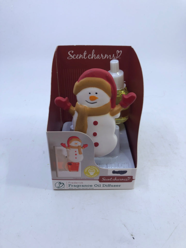 NEW SNOWMAN PLUG IN SCENTCHARM DIFFUSER