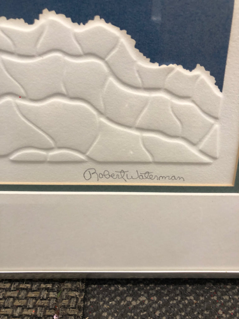 SUNRISE ABSTRACT WALL ART- ROBERT WATERMAN.