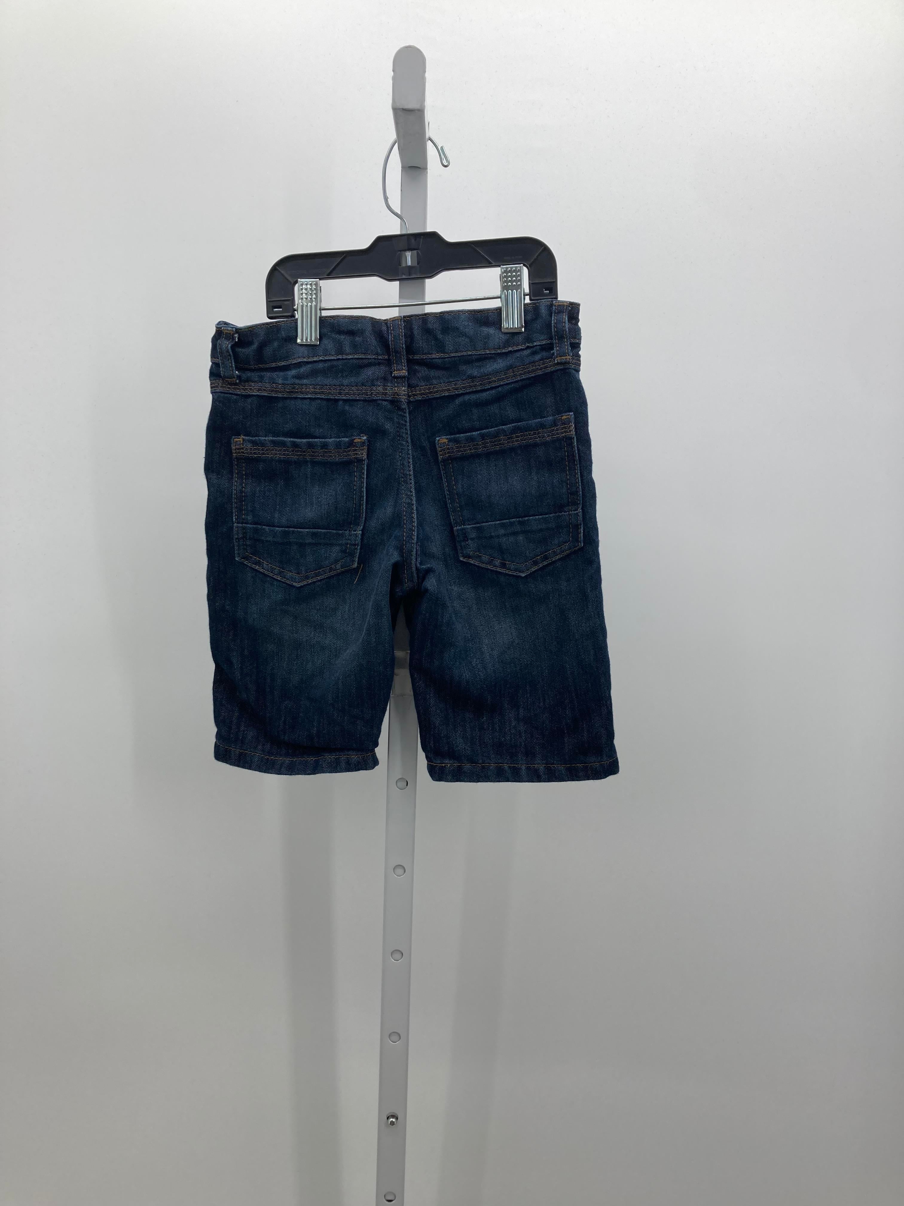 DARK WASH SHORTS