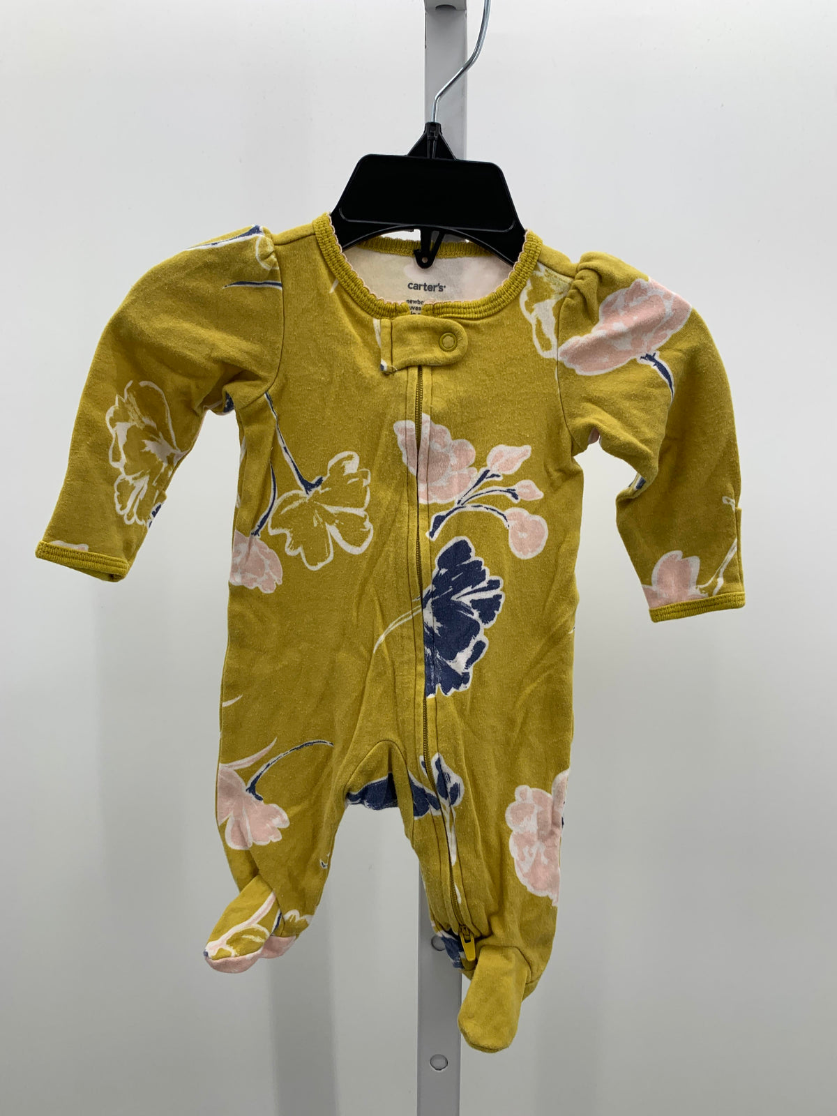 Carters Size Newborn Girls Long Slv. Romper