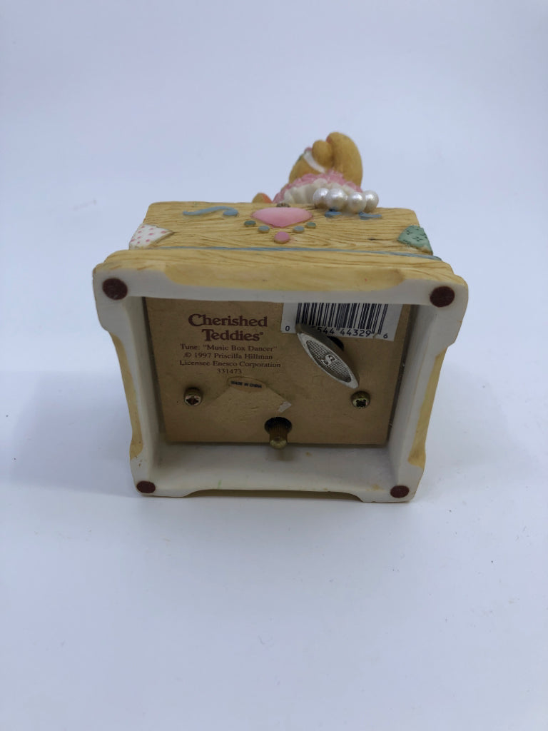 TEDDY BEAR MUSIC BOX.