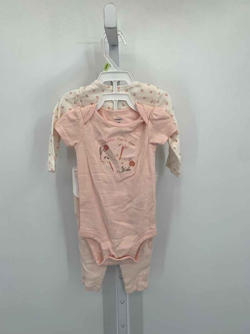 Carters Size 6 Months Girls 3 Pieces