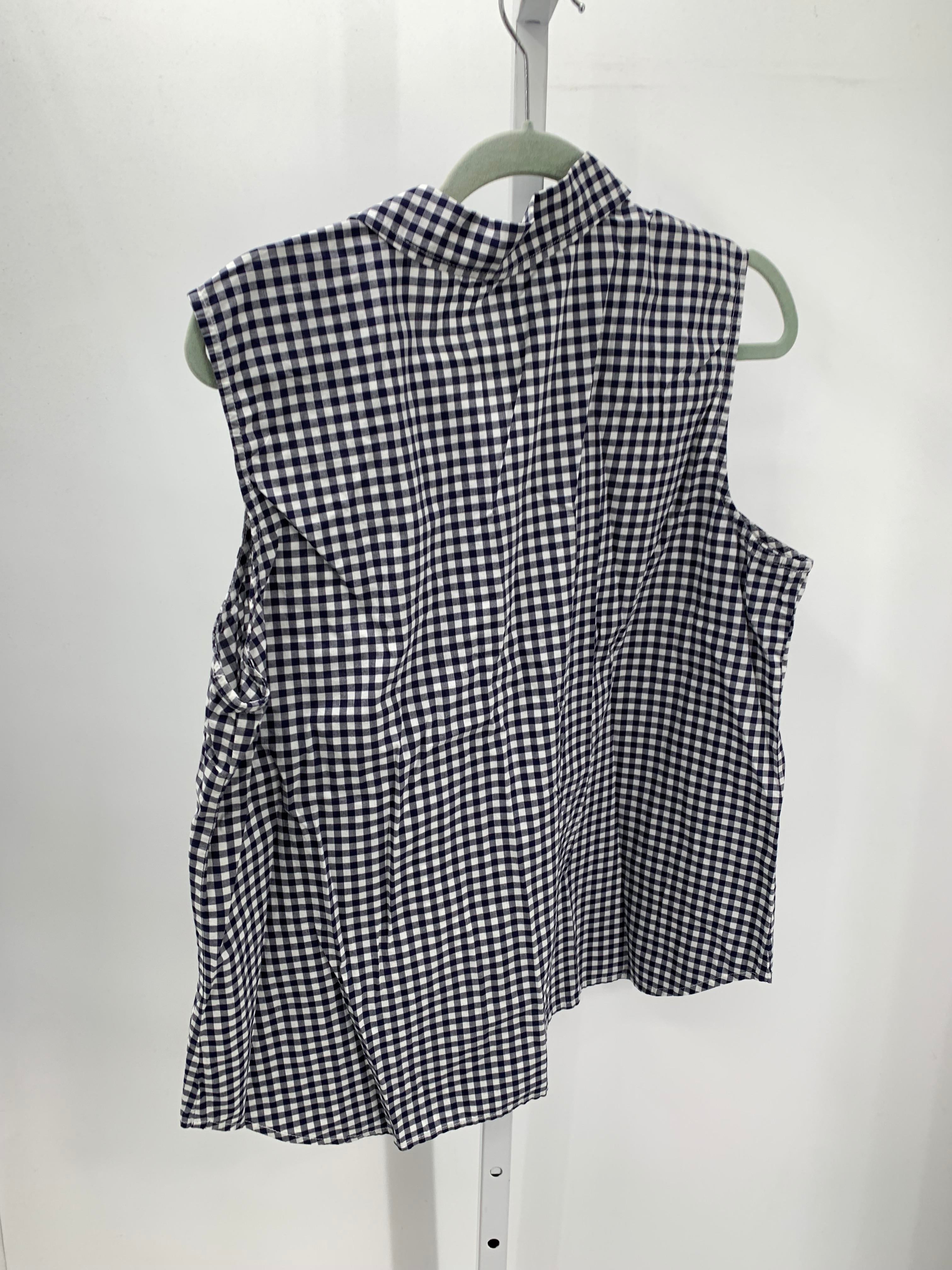 Talbots Size X Large Petite Petite Sleeveless Shirt