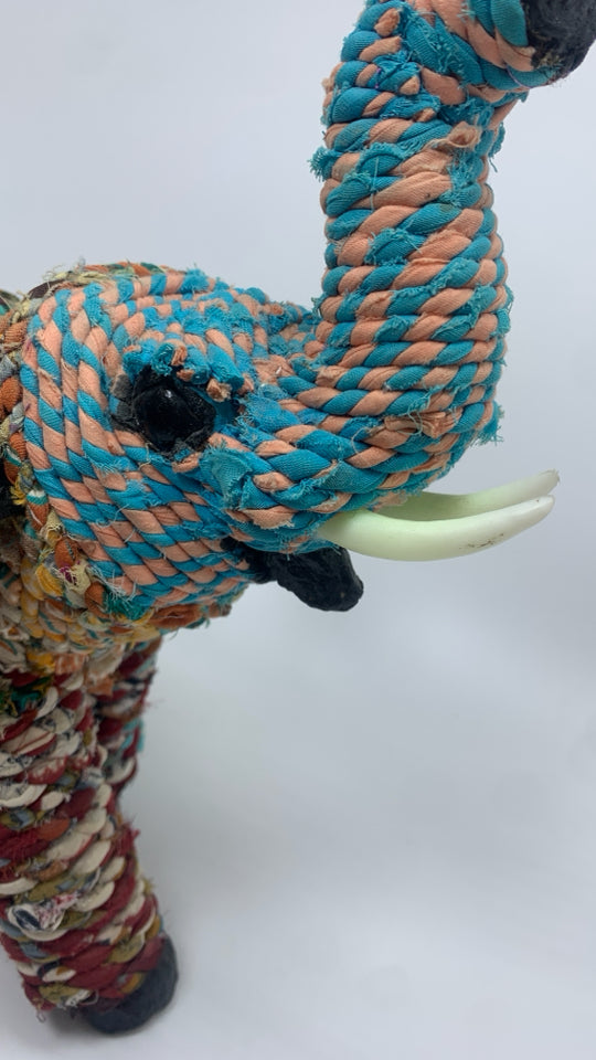 RECYCLED YARN ELEPHANT.