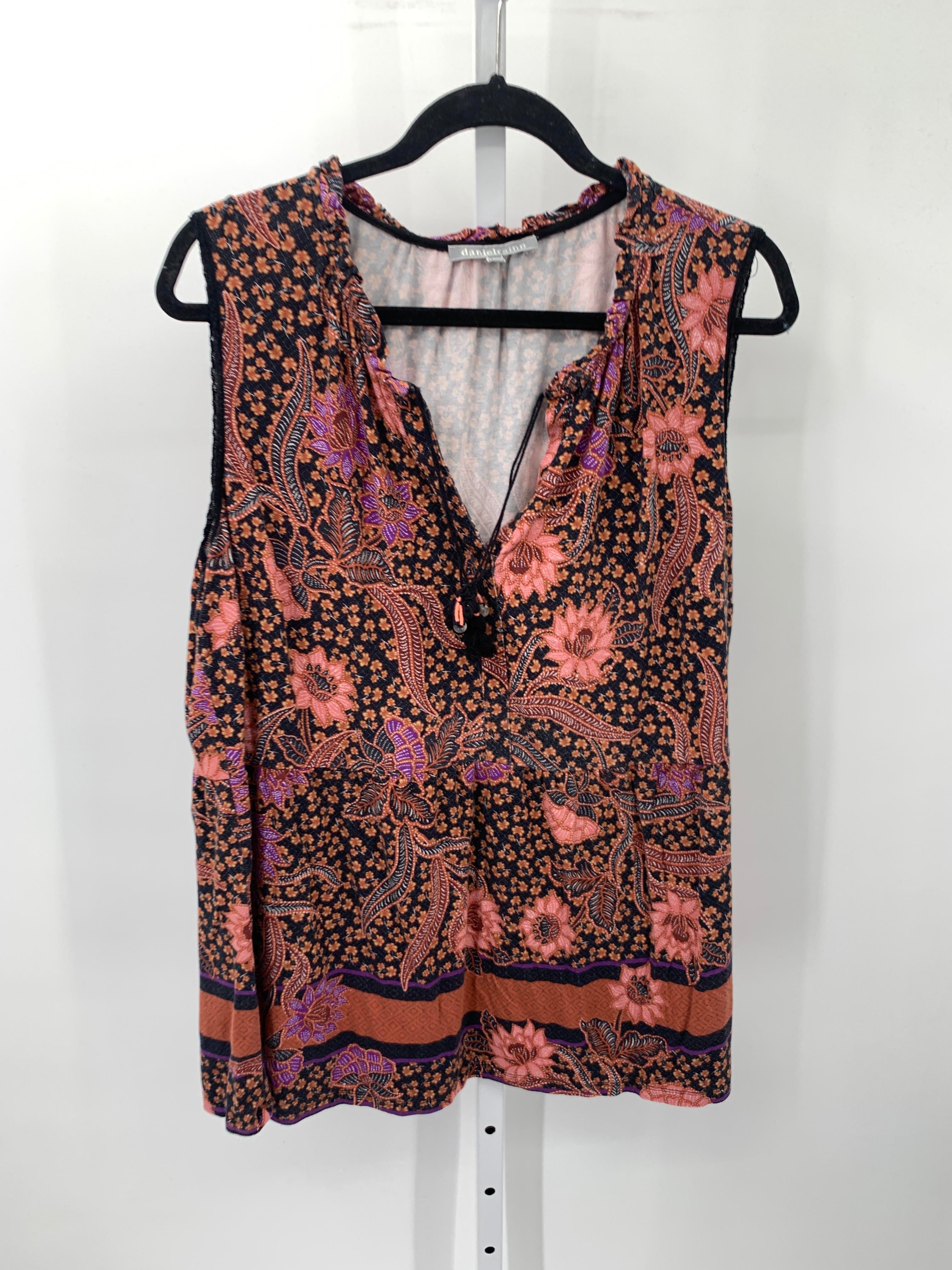 Daniel Rain Size 2X Womens Sleeveless Shirt