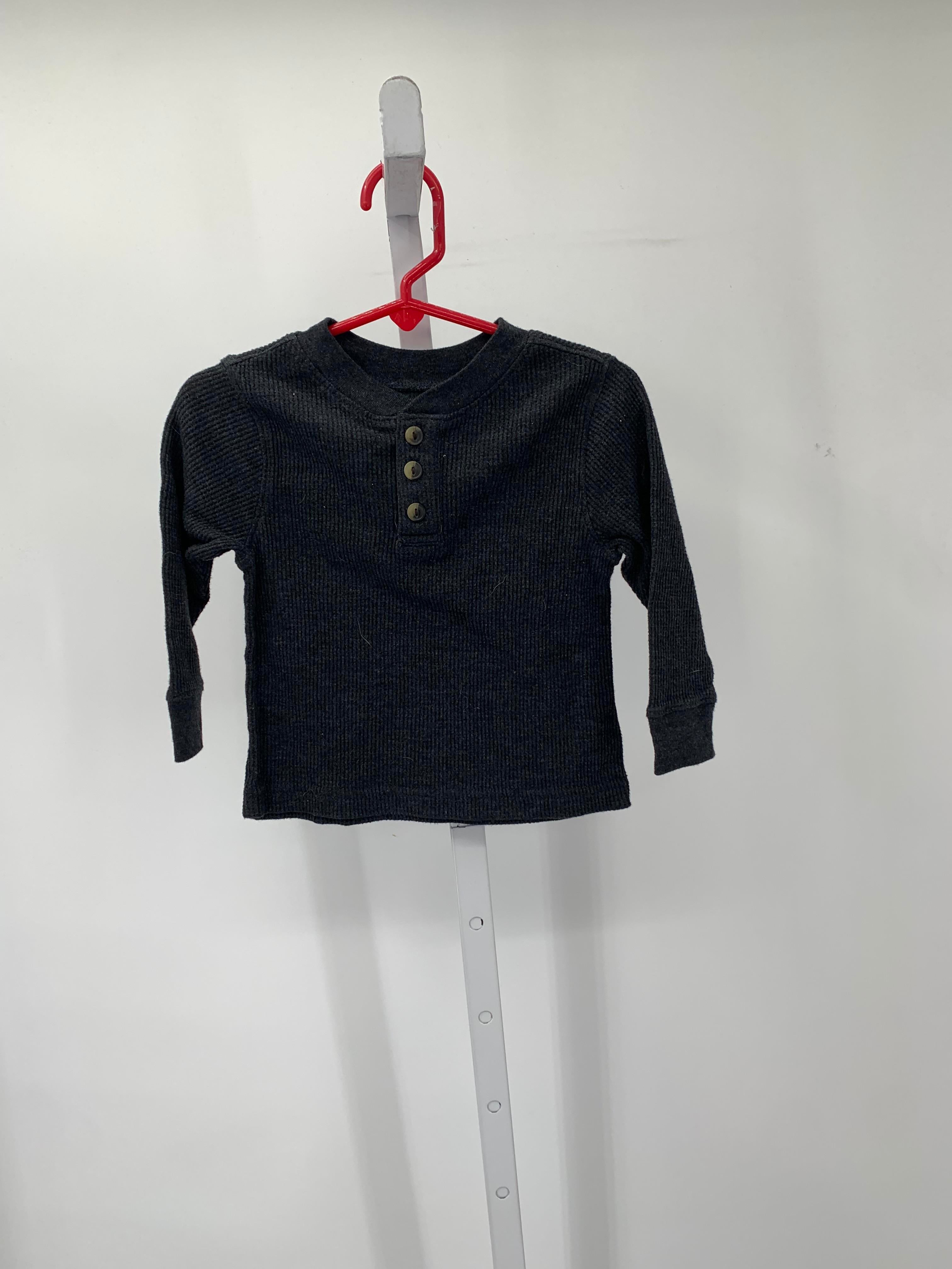 HENLEY WAFFLE KNIT