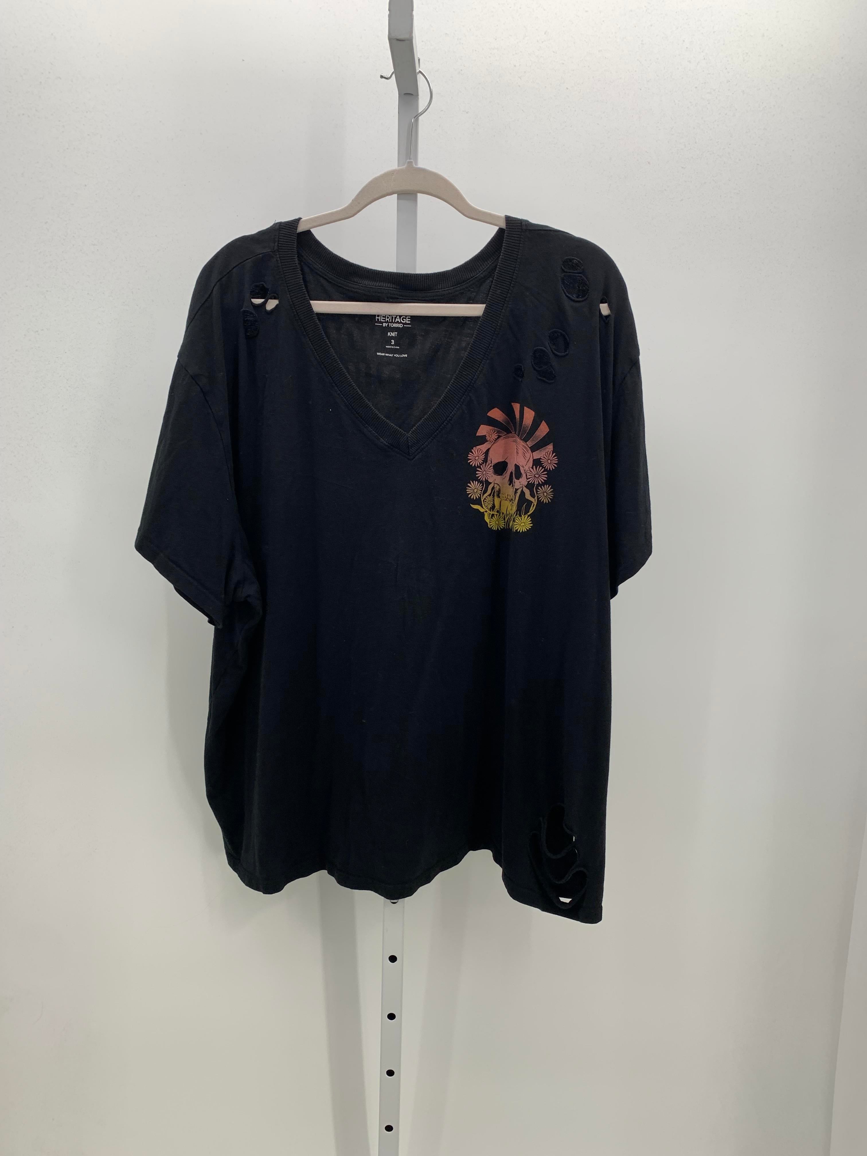Torrid Size 3X Womens Short Sleeve Shirt