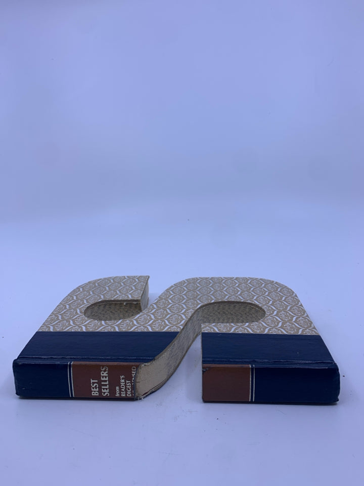 DECORATIVE "S" BOOK.