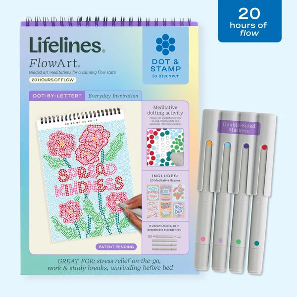 New FlowArt® - Dot-By-Letter, Everyday Inspiration