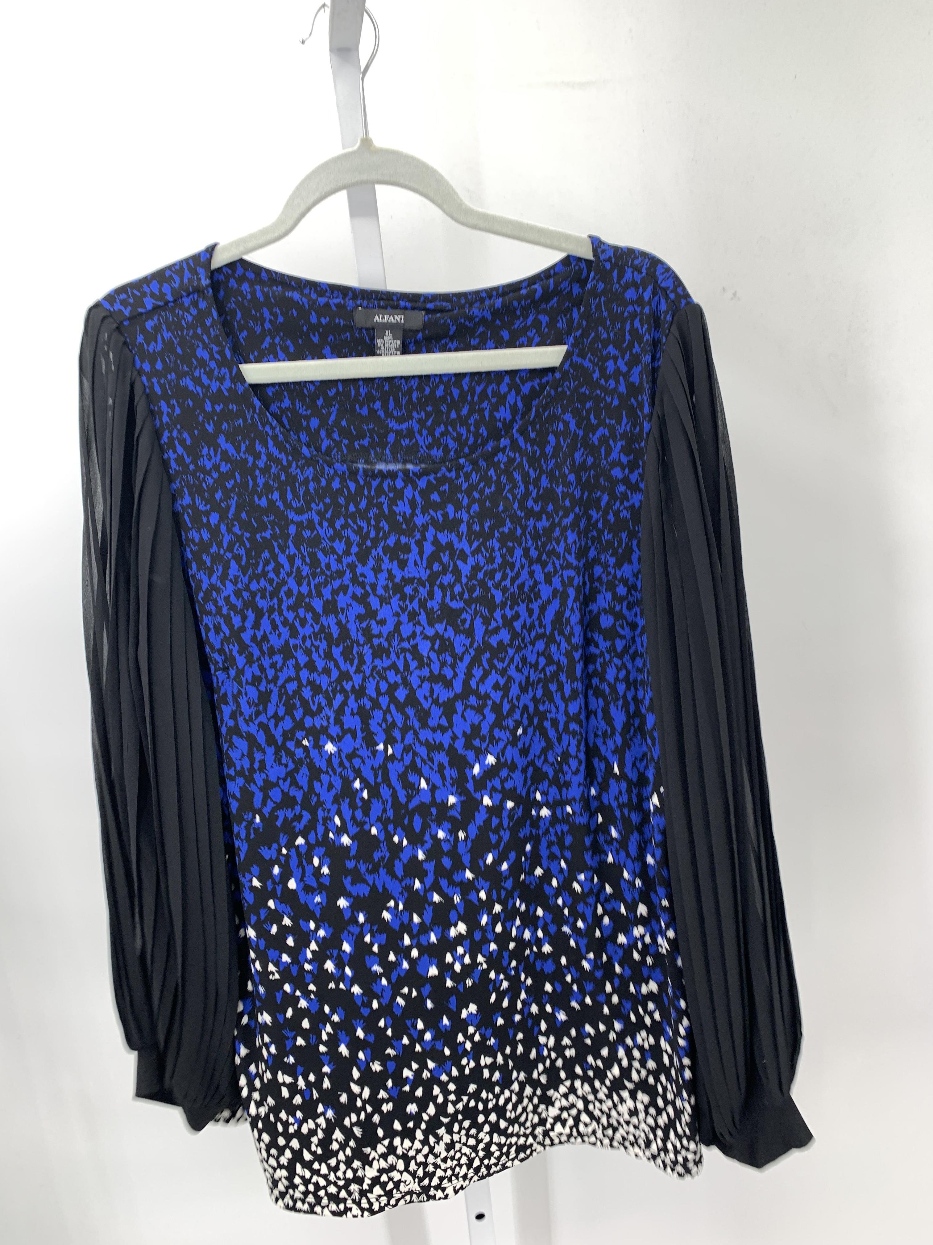 Alfani Size Extra Large Misses Long Sleeve Shirt