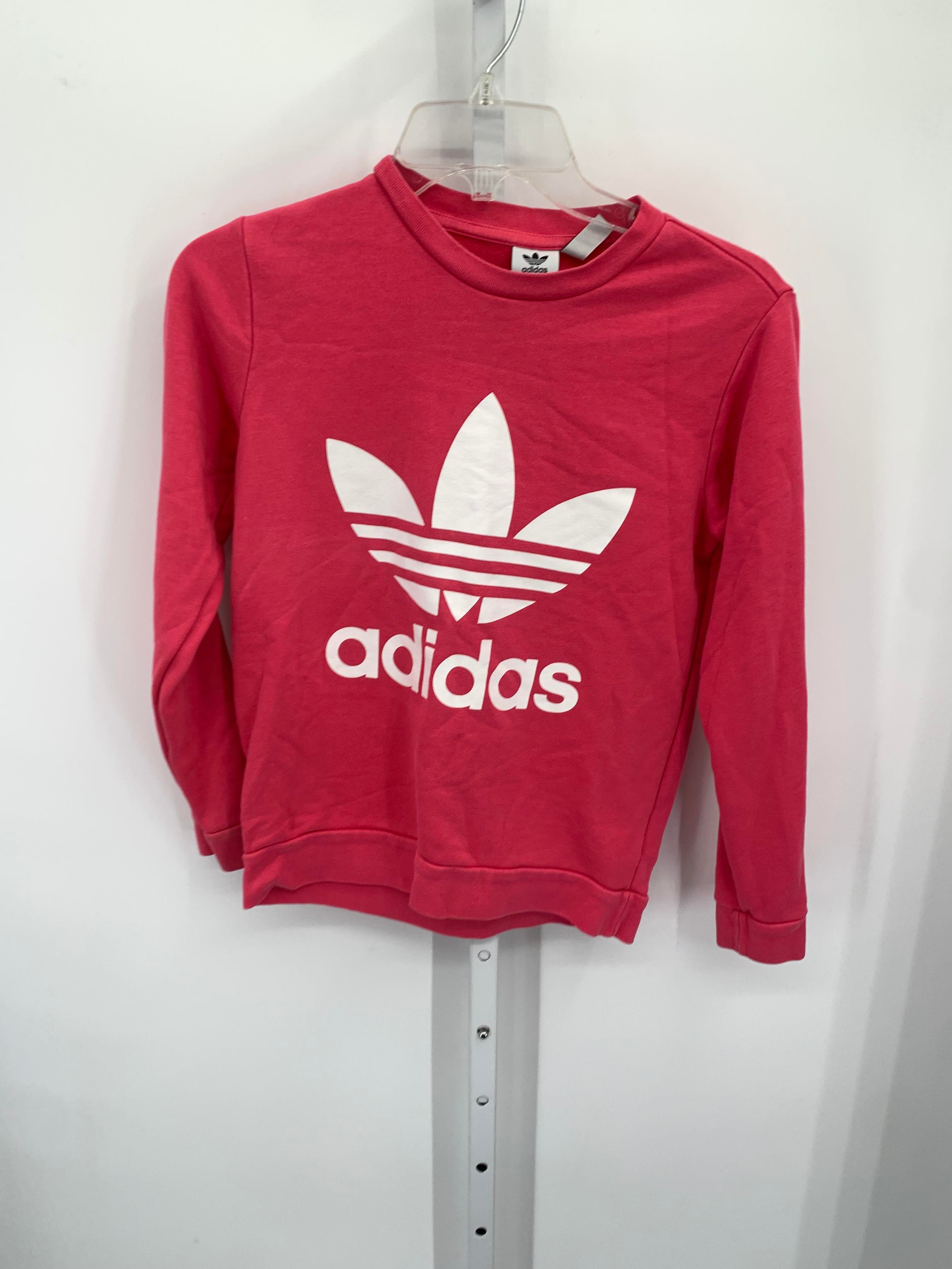 Adidas Size 11/12 Girls Long Sleeve Shirt