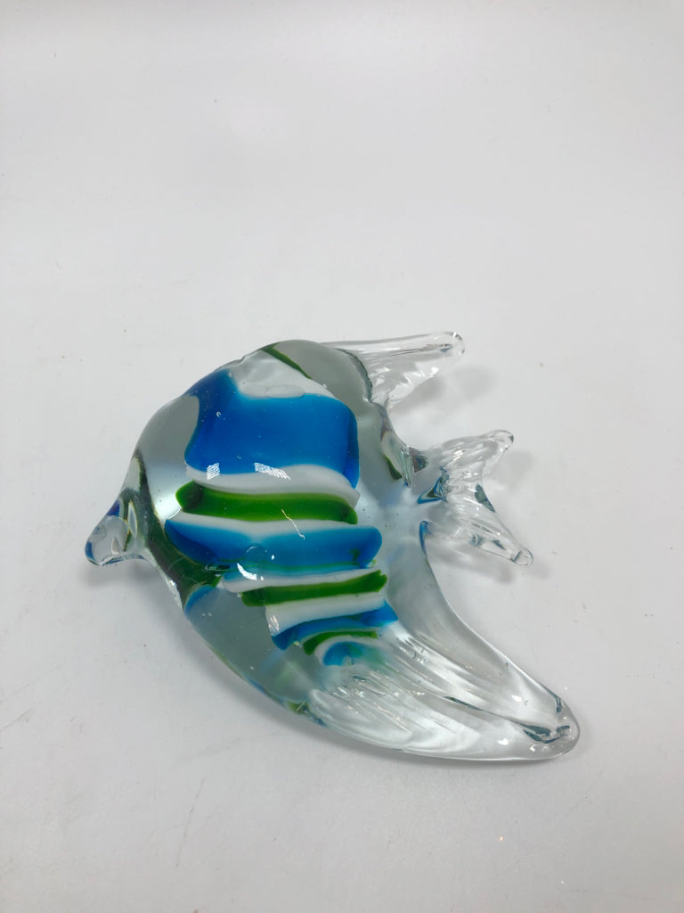 BLUE/ GREEN GLASS FISH.