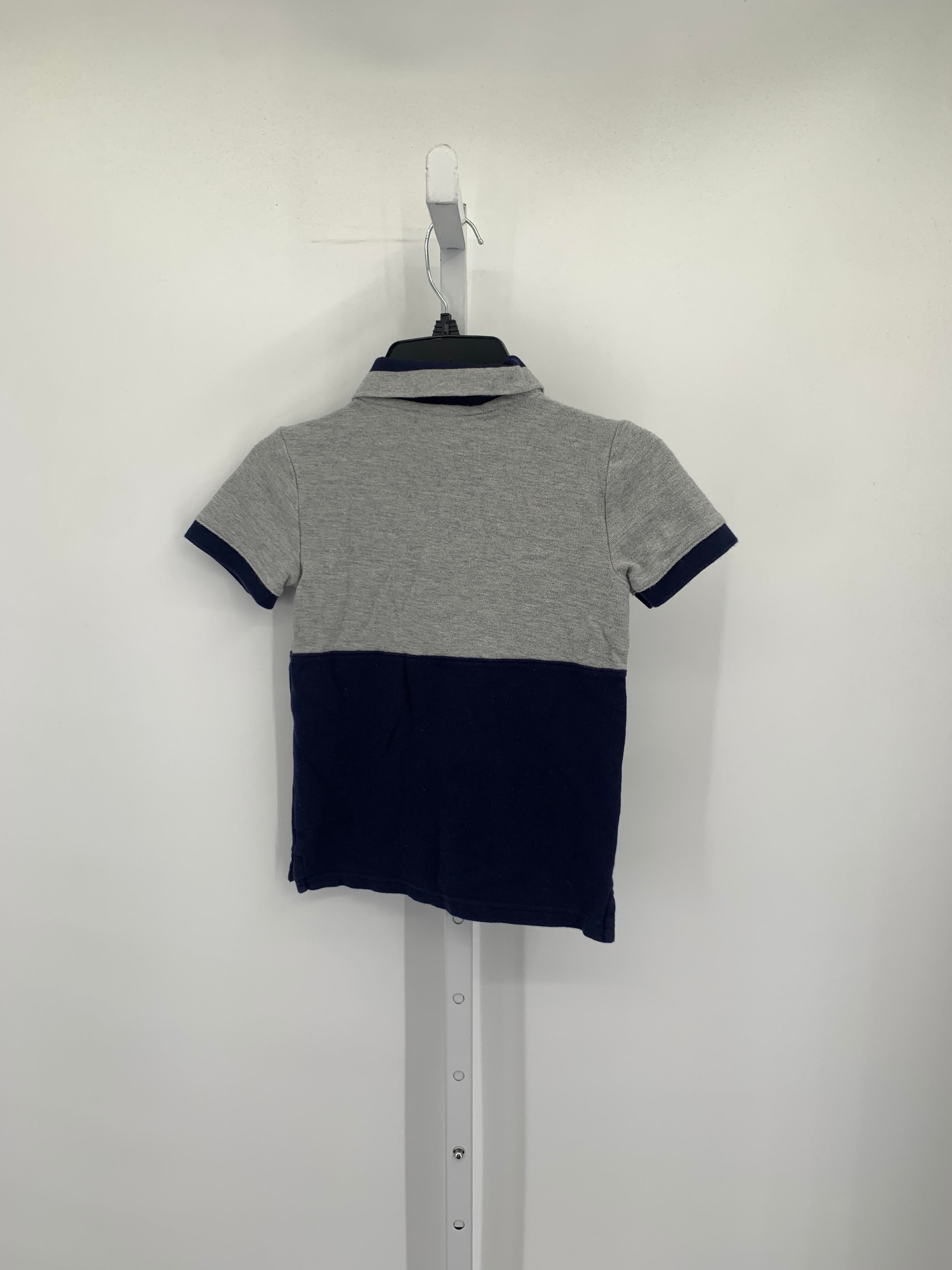 NAVY KNIT POLO