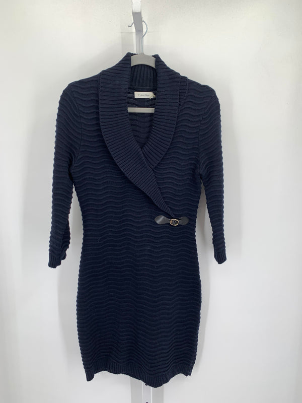 Calvin Klein Size Medium Misses Long Sleeve Dress