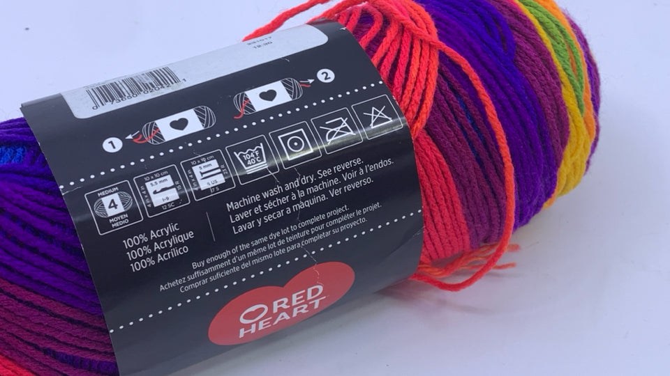 RAINBOW YARN.