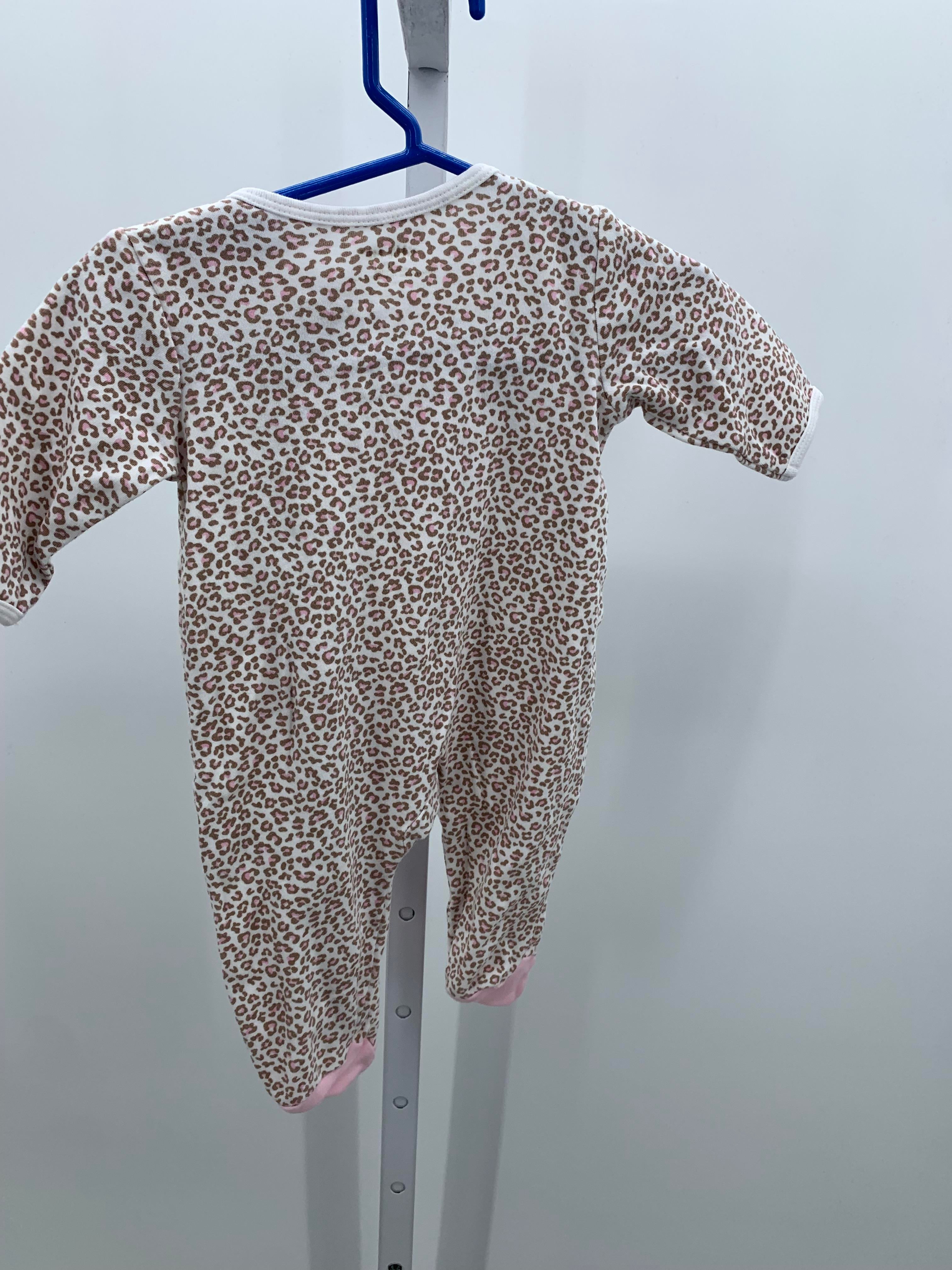Little Me Size 3 Months Girls Long Slv. Romper