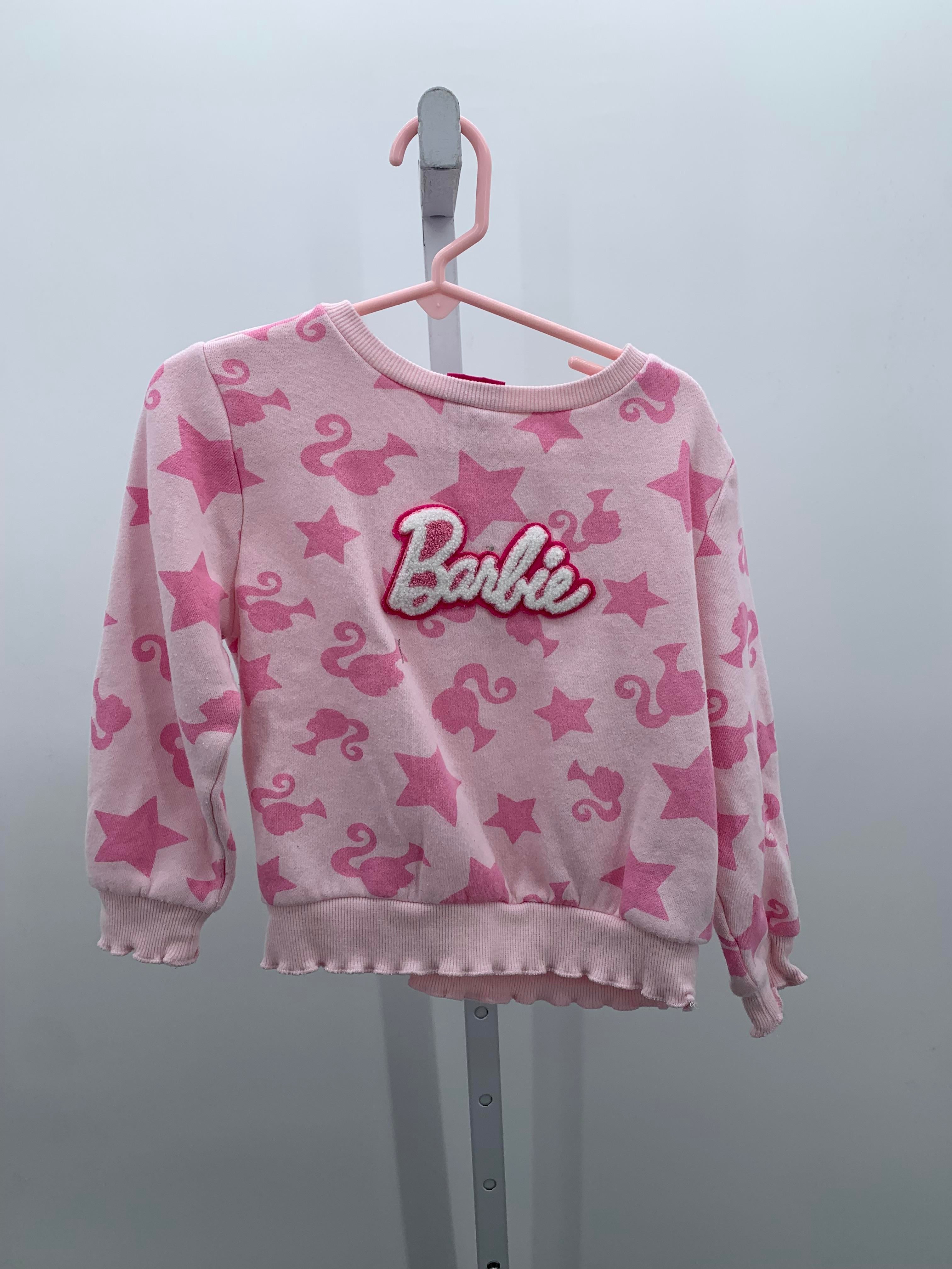 Barbie Size 5T Girls Long Sleeve Shirt