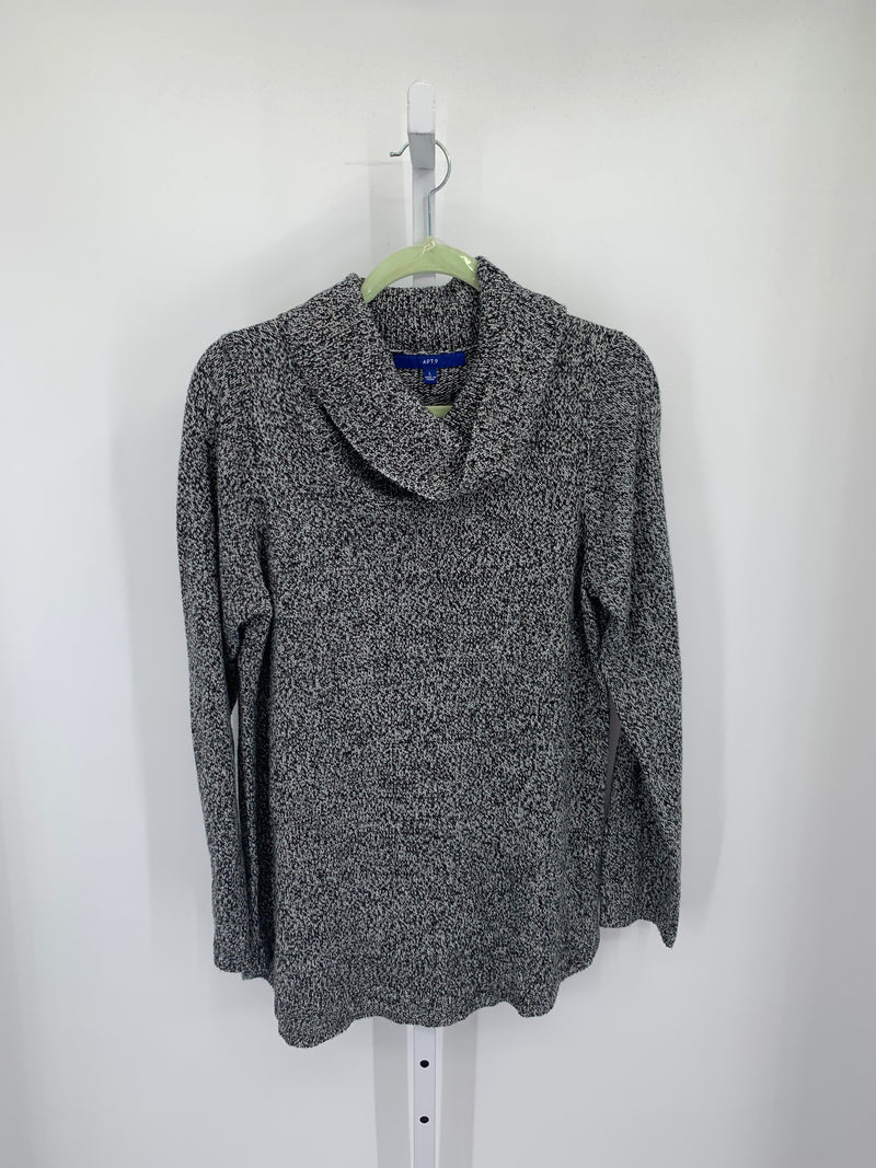 At Collins Size Large Misses Long Slv Sweater