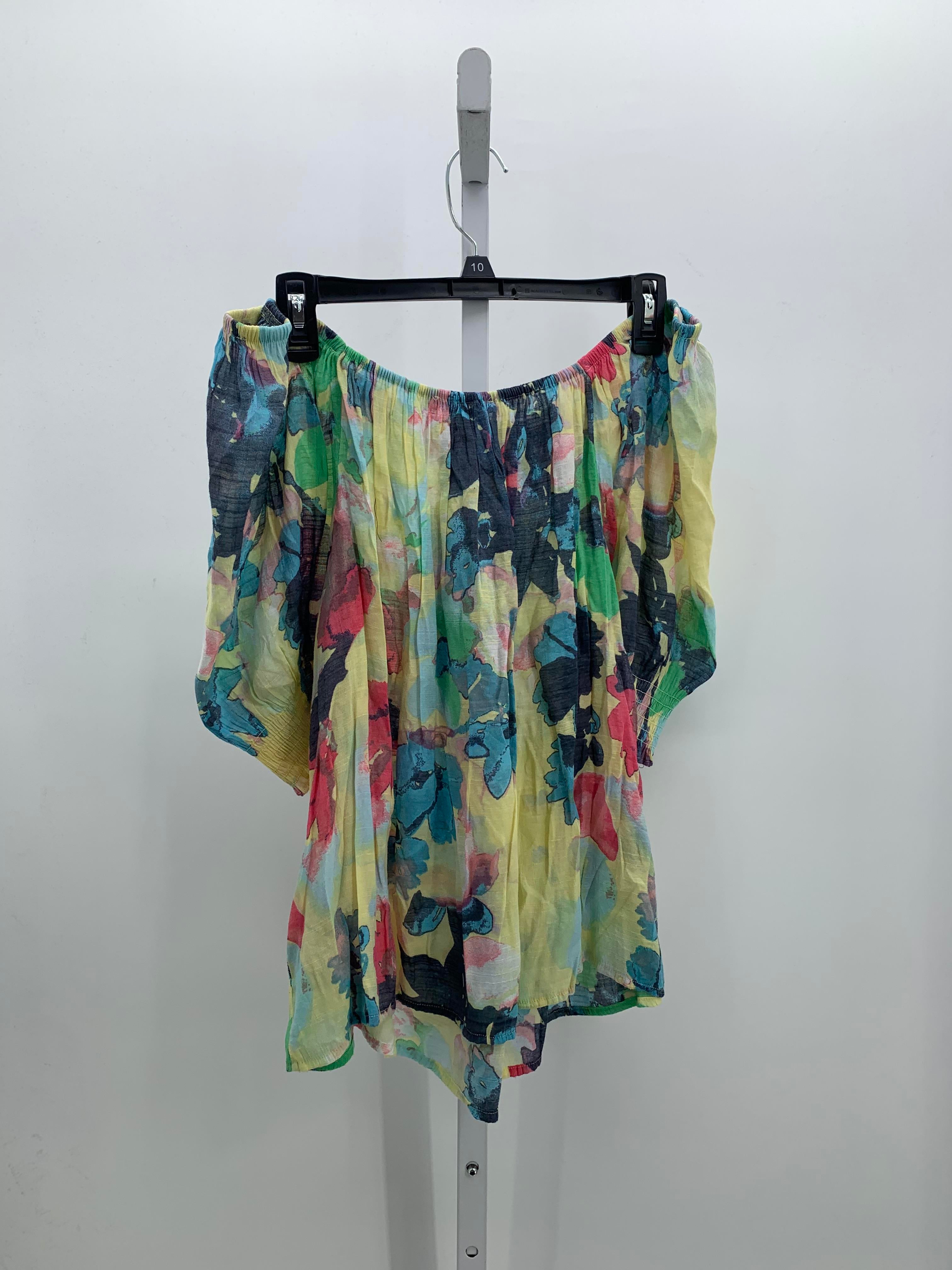 Zac & Rachel Size 1X Womens Short Sleeve Shirt