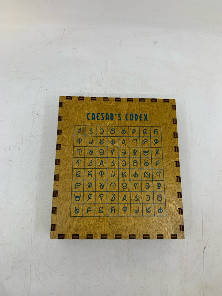 CAESAR'S CODEX PUZZLE.