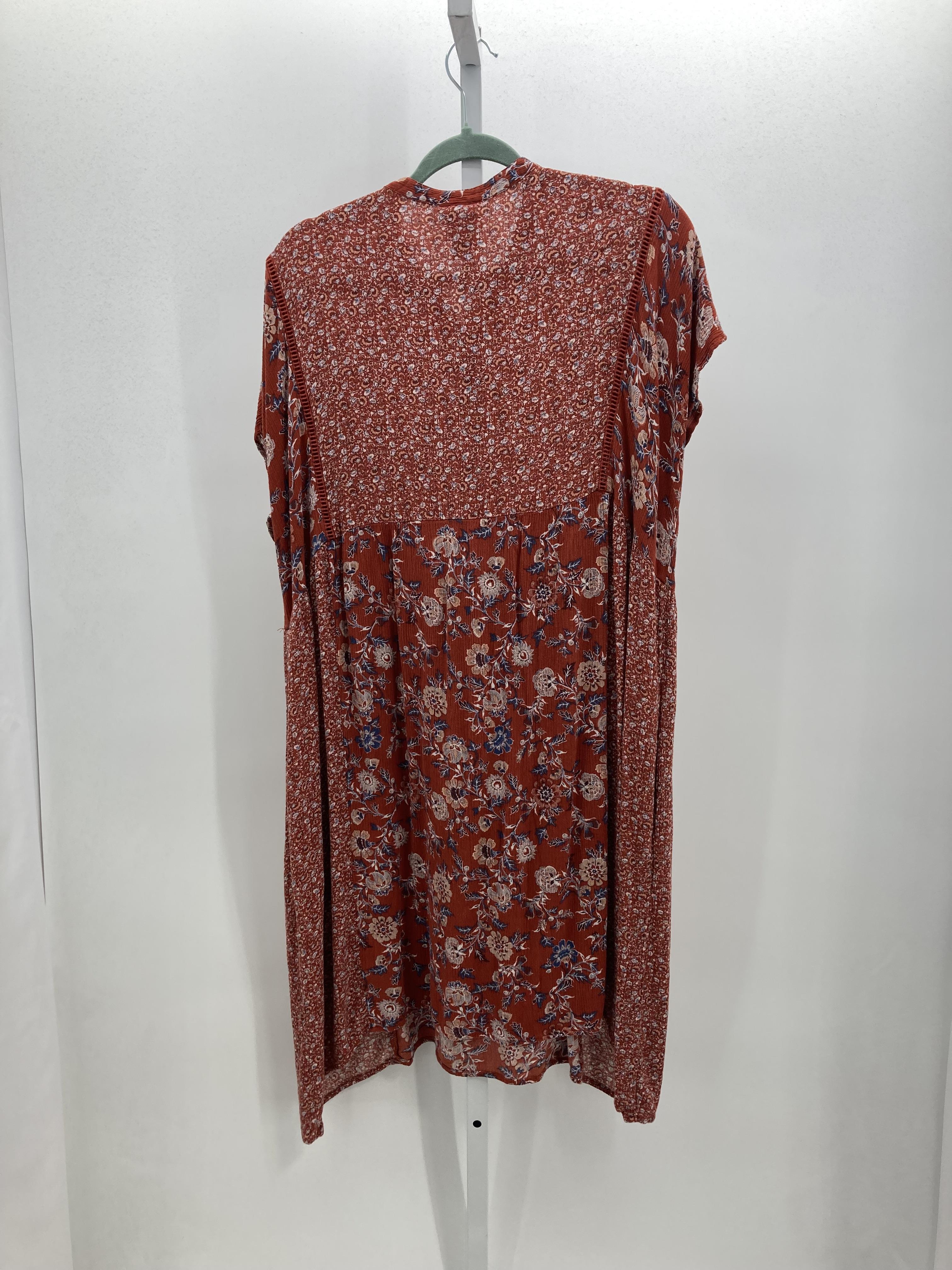 Knox Rose Size Extra Large Misses Short Sleeve Dress